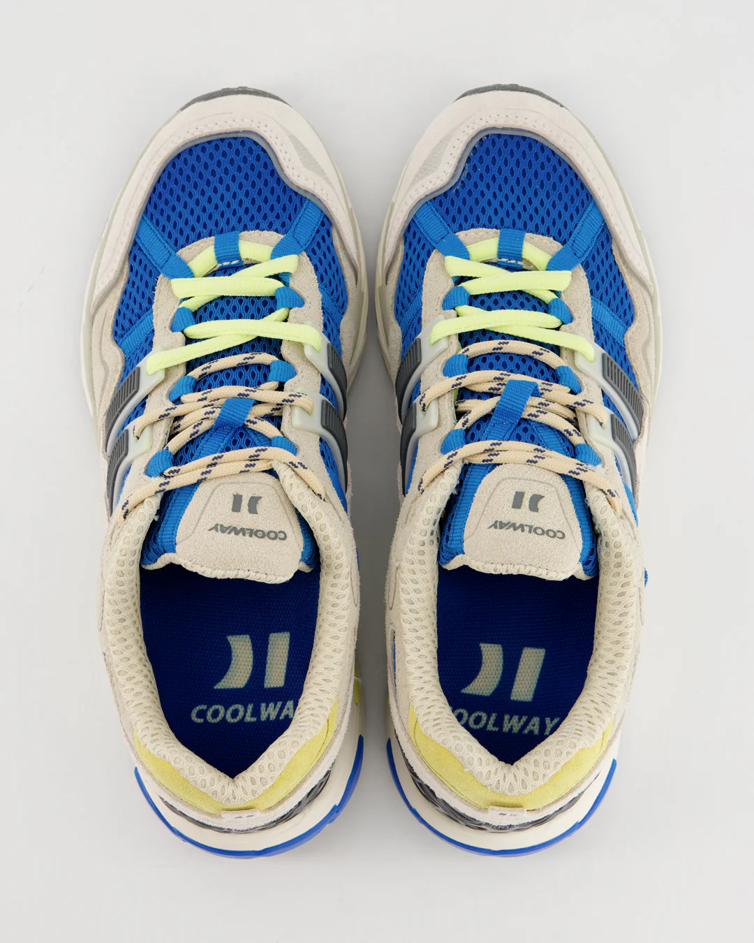 Coolway 2003 Blue Motion - Zapatillas deportivas de ante y malla - Image 2