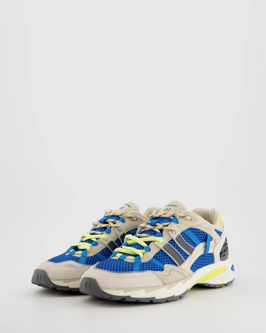 Coolway 2003 Blue Motion - Zapatillas deportivas de ante y malla - Image 3