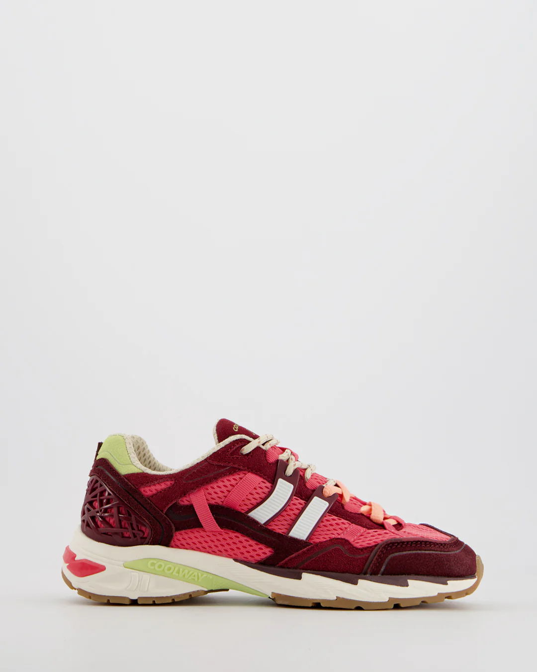 Coolway 2003 Dragon Fruit - Zapatillas deportivas de ante y malla