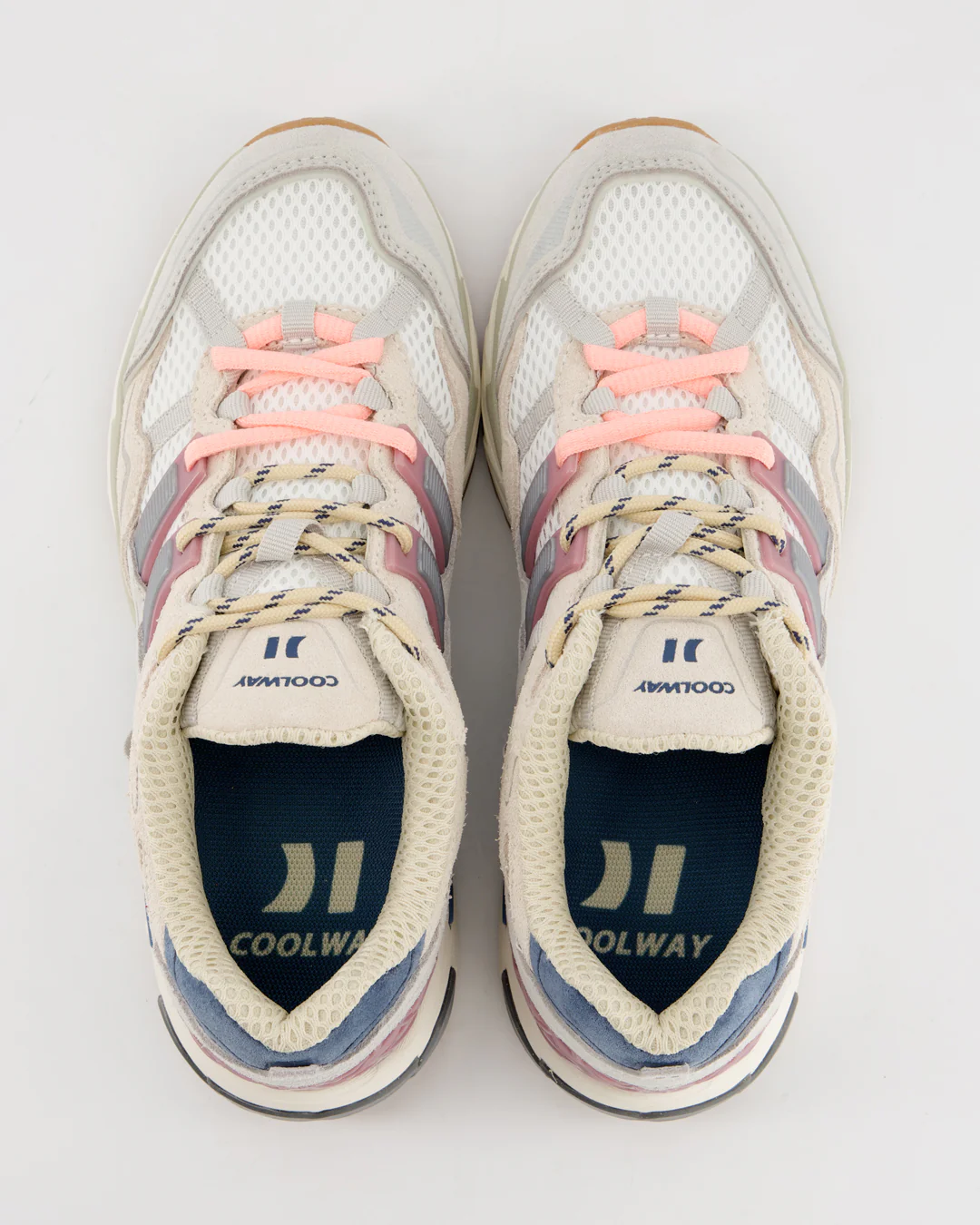 Coolway 2003 Glow Rush - Zapatillas deportivas de ante y malla - Image 2
