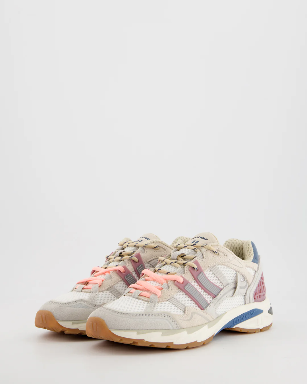 Coolway 2003 Glow Rush - Zapatillas deportivas de ante y malla - Image 3