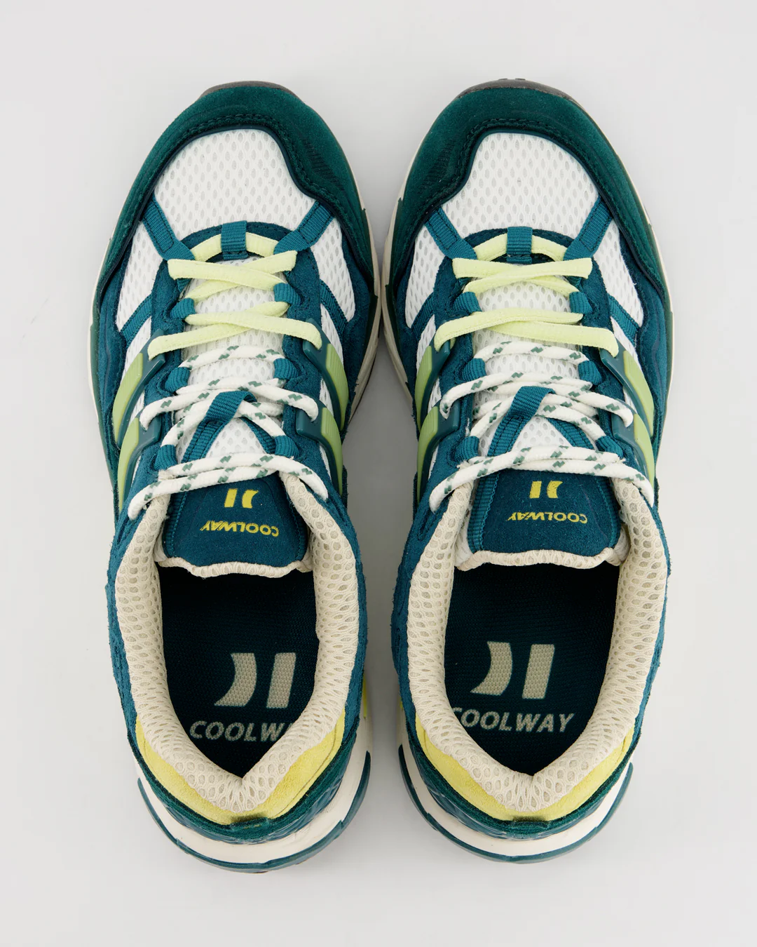 Coolway 2003 Teal Moon - Zapatillas deportivas de ante y malla - Image 2