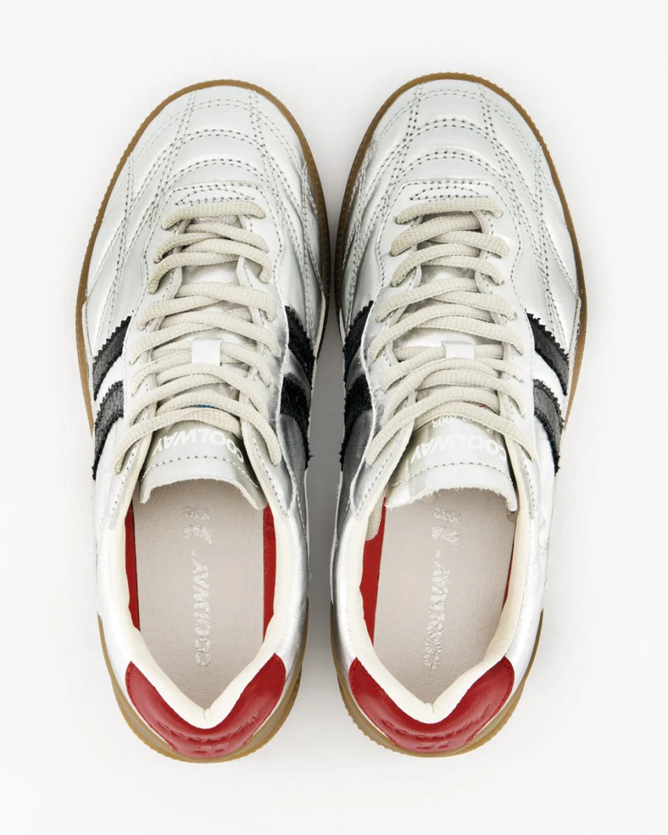 Coolway Becks Silver Flash - Zapatillas de piel - Image 2