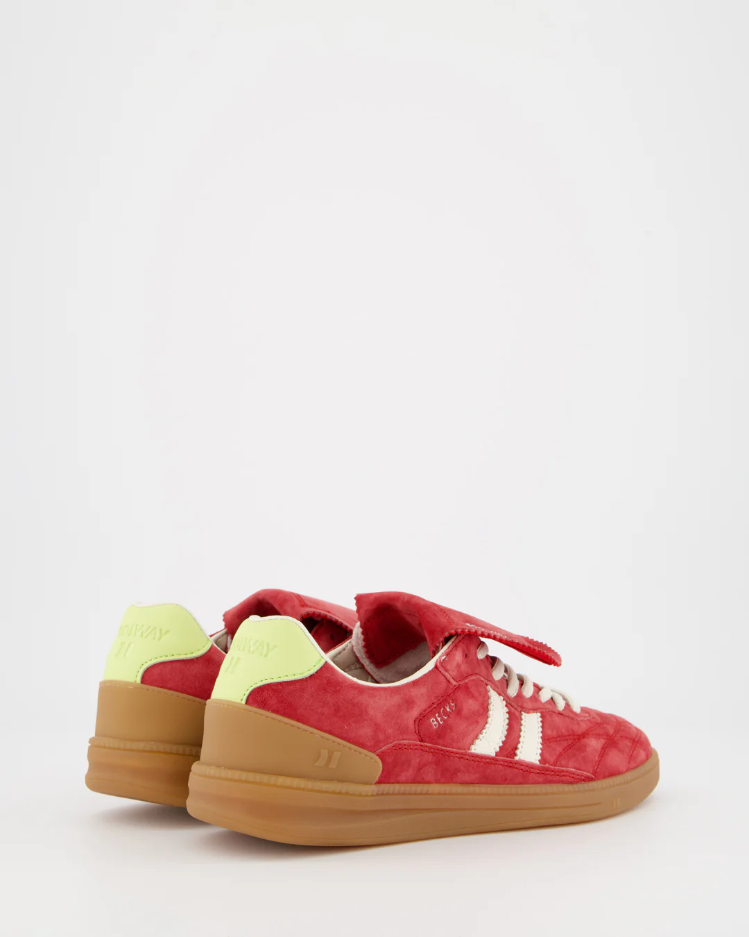 Coolway Becks X - Zapatillas de piel rojas - Image 5