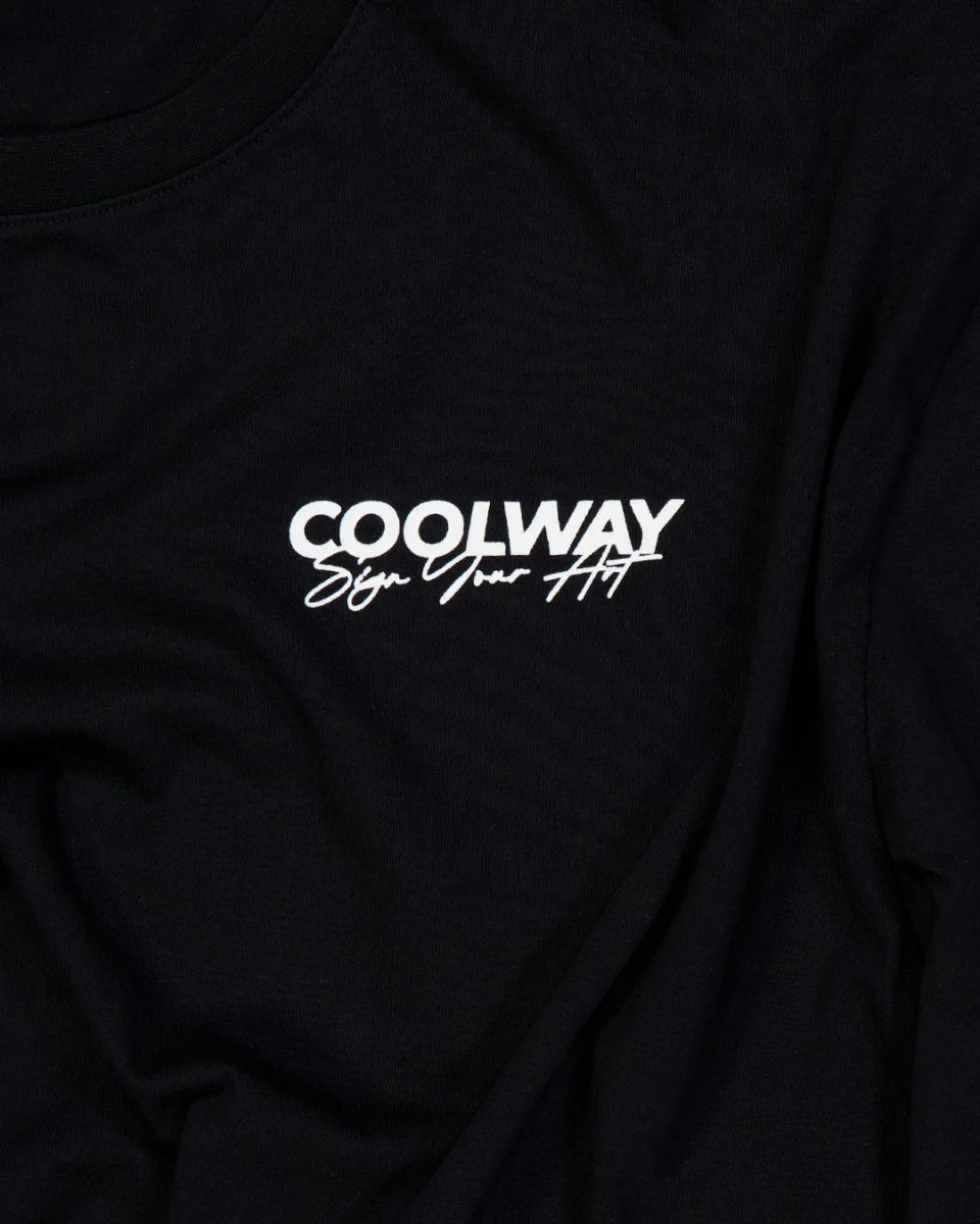 Coolway Black Double Sleeve - Camiseta doble manga - Image 4