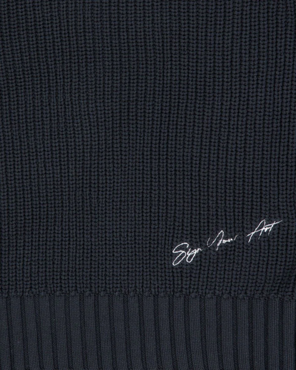 Coolway Black Knit Sweater - Jersey de manga larga en punto - Image 3