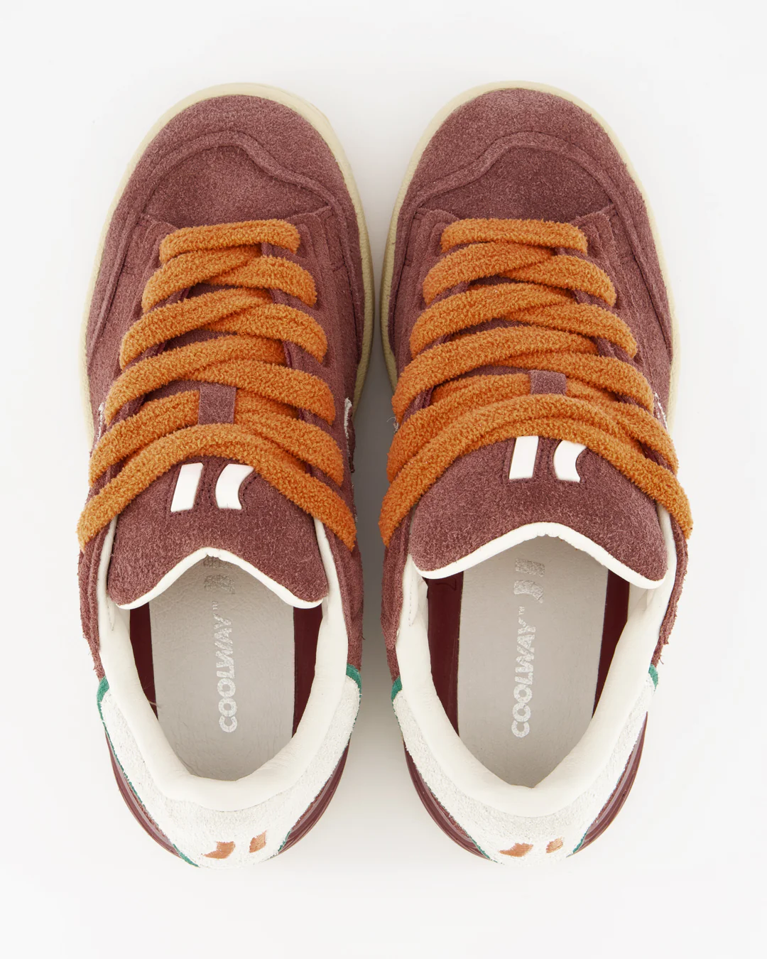 Coolway Bolk Burnt Ember - Zapatillas chunky de piel mujer - Image 2