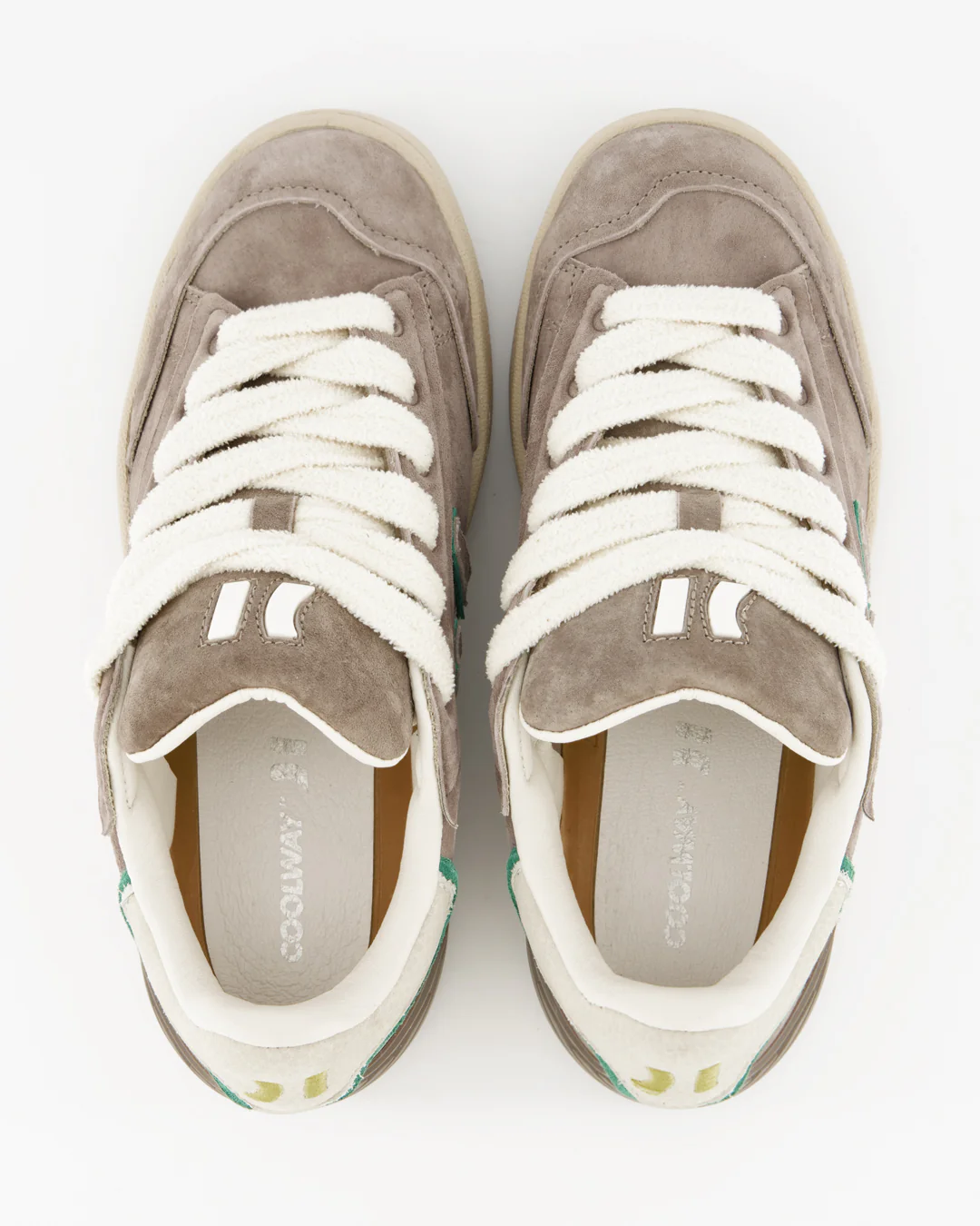 Coolway Bolk Toffee Stride - Zapatillas de piel chunky - Image 2