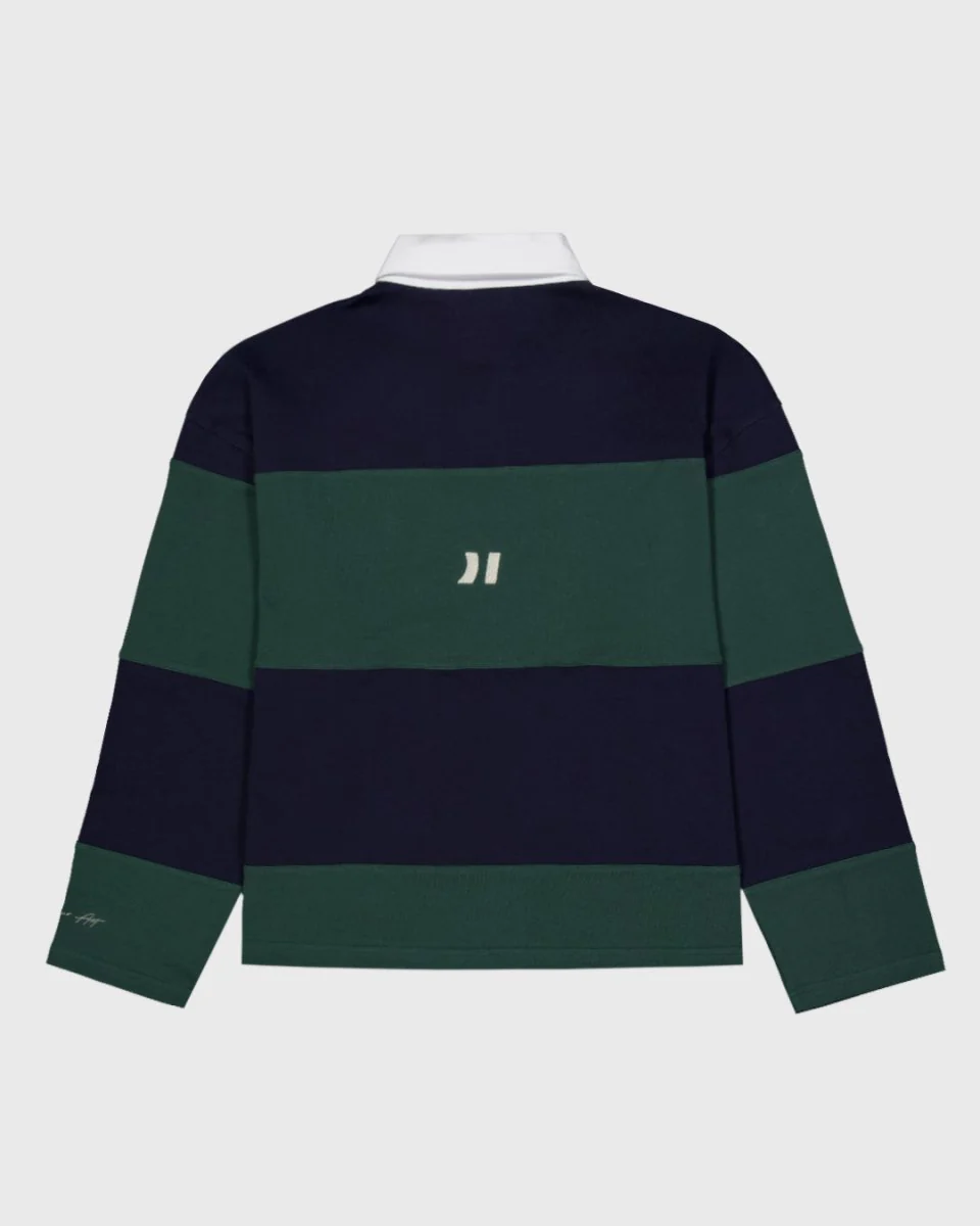 Coolway Field Green Polo - Camiseta a rayas manga larga - Image 5