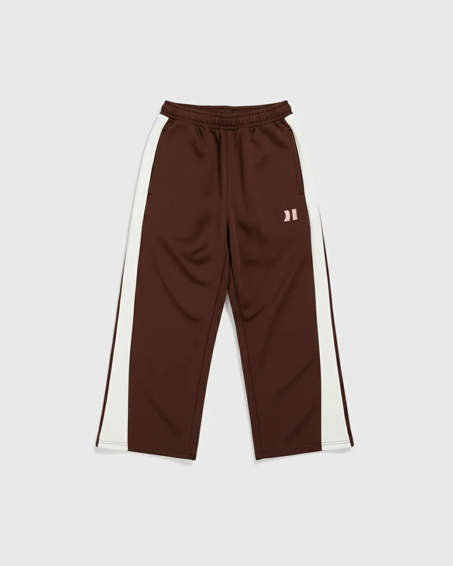 Coolway Float Brown Sweatpants - Pantalones deportivos corte relajado