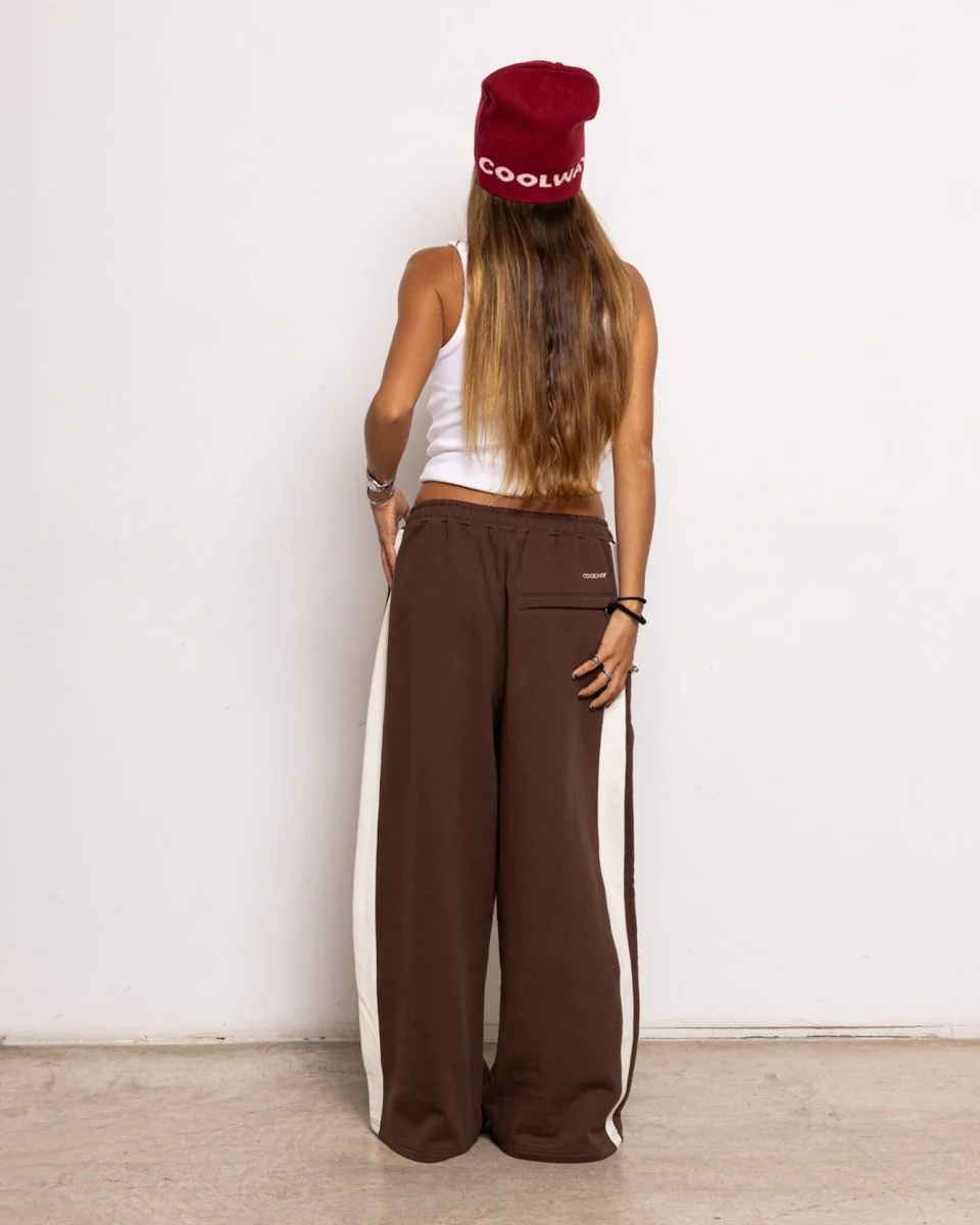 Coolway Float Brown Sweatpants - Pantalones deportivos corte relajado - Image 5