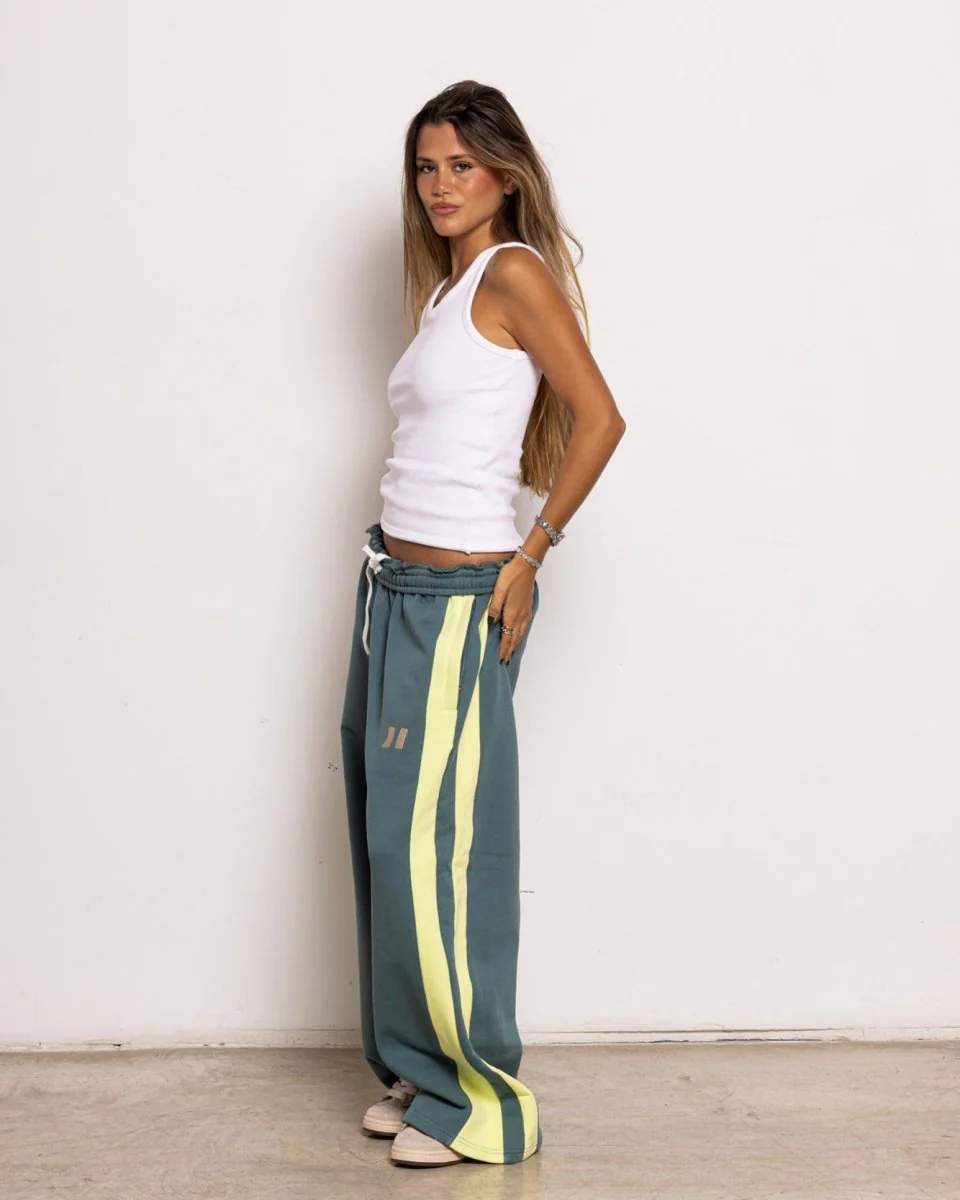 Coolway Float Green Sweatpants - Pantalones deportivos de corte relajado - Image 3