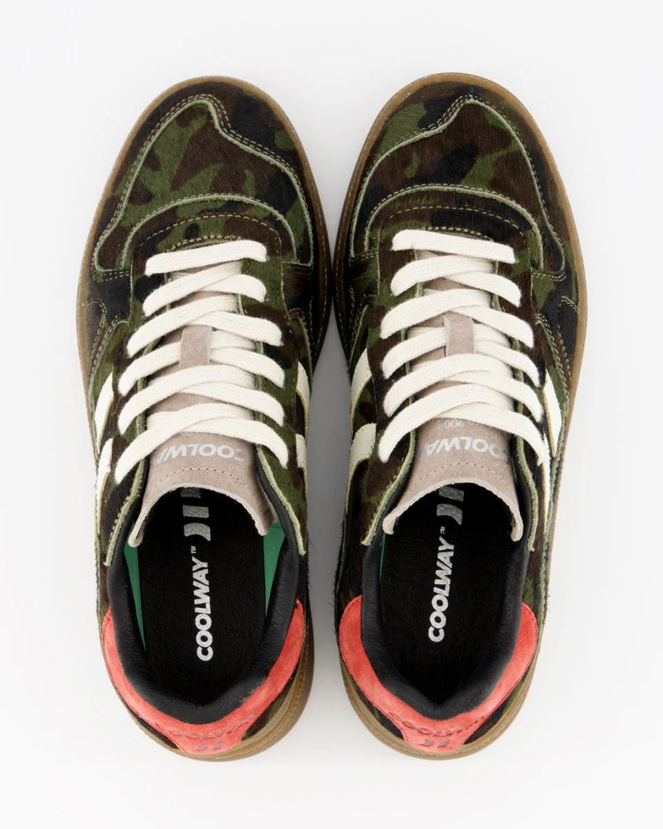 Coolway Goal Army Motion - Zapatillas de piel - Image 2