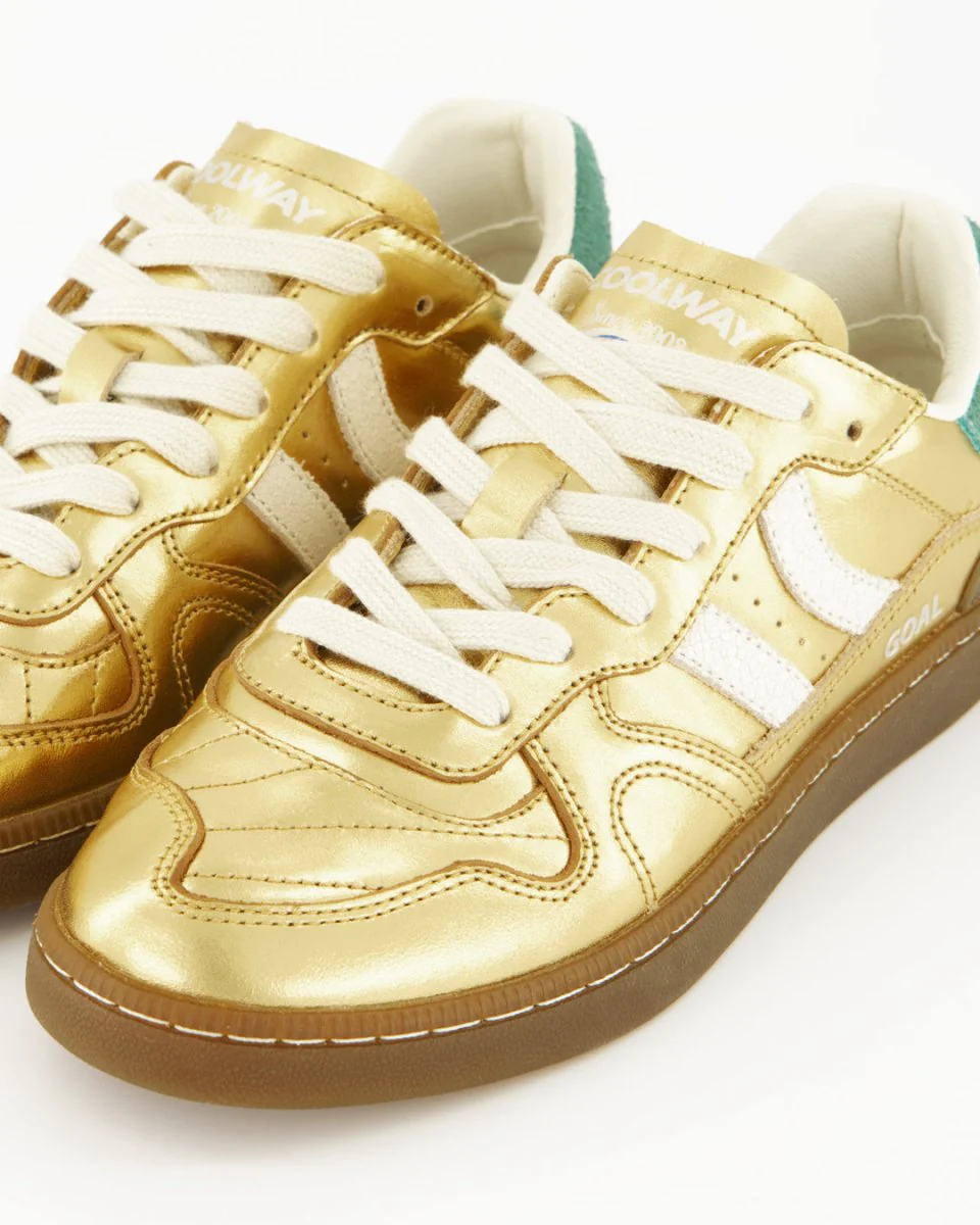 Coolway Goal Champagne Shine - Zapatillas de piel - Image 4