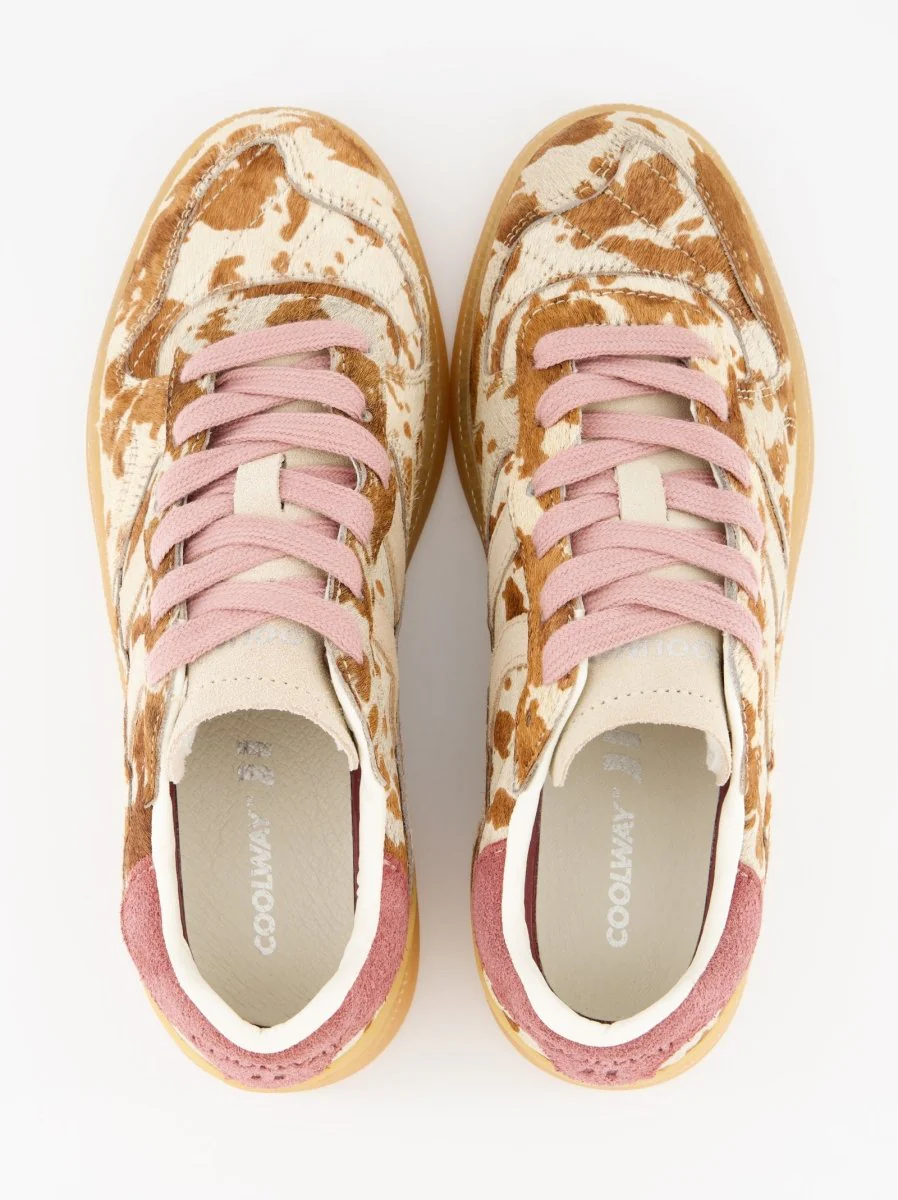 Coolway Goal Moo Splash - Zapatillas de piel animal print - Image 2