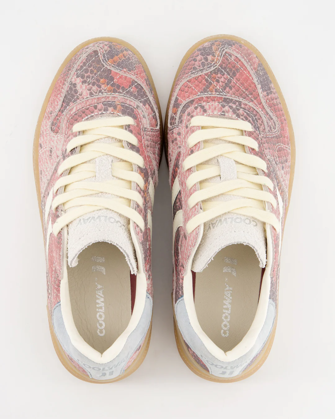 Coolway Goal Pink Mamba - Zapatillas de ante animal print - Image 2