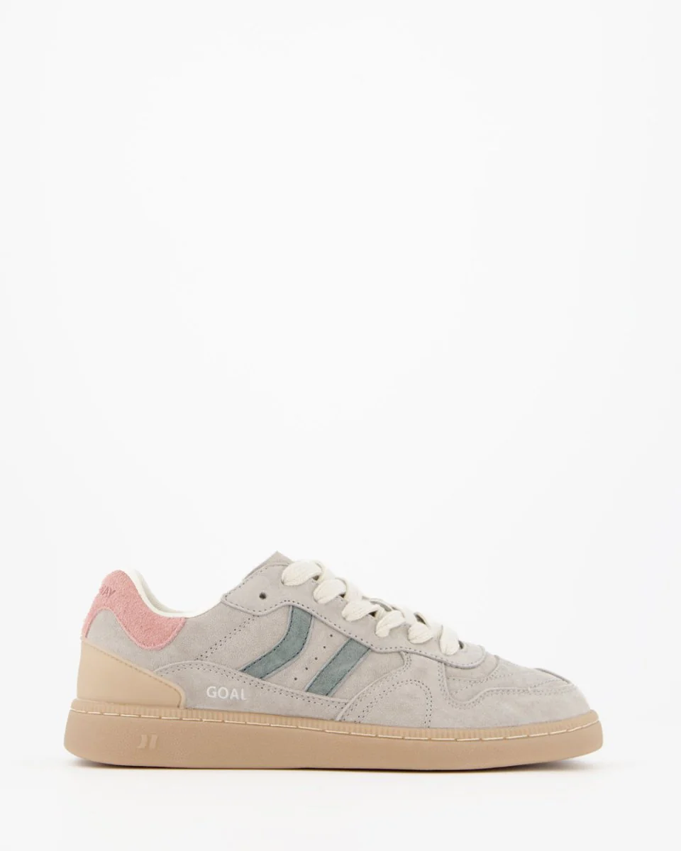 Coolway Goal Soft Grey - Zapatillas de piel