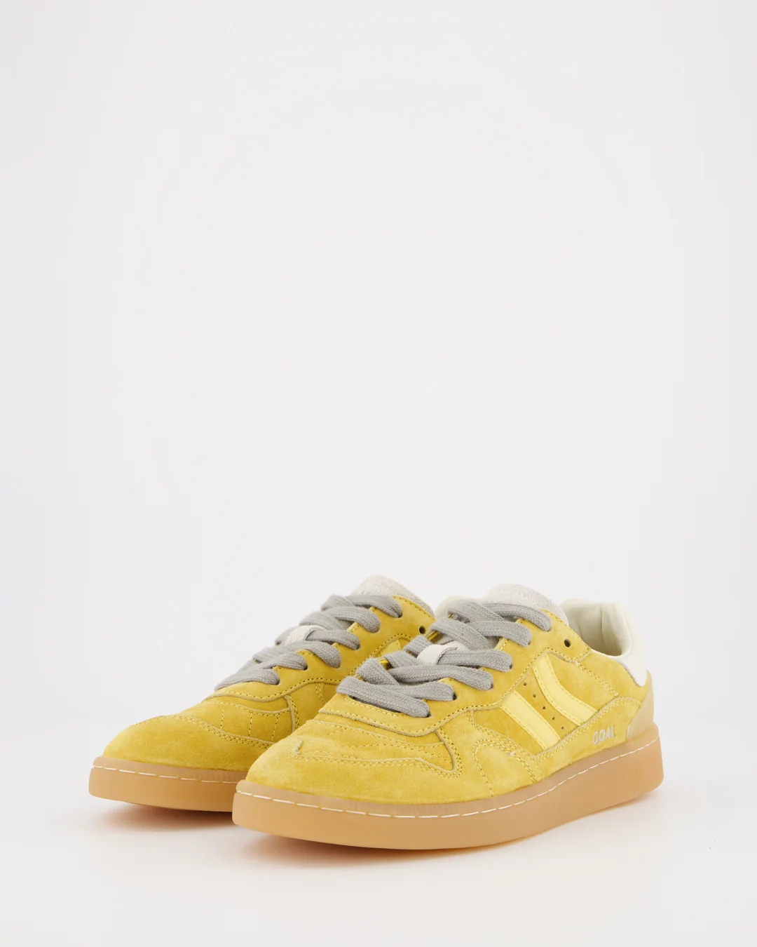 Coolway Goal - Zapatillas de piel amarillas - Image 2