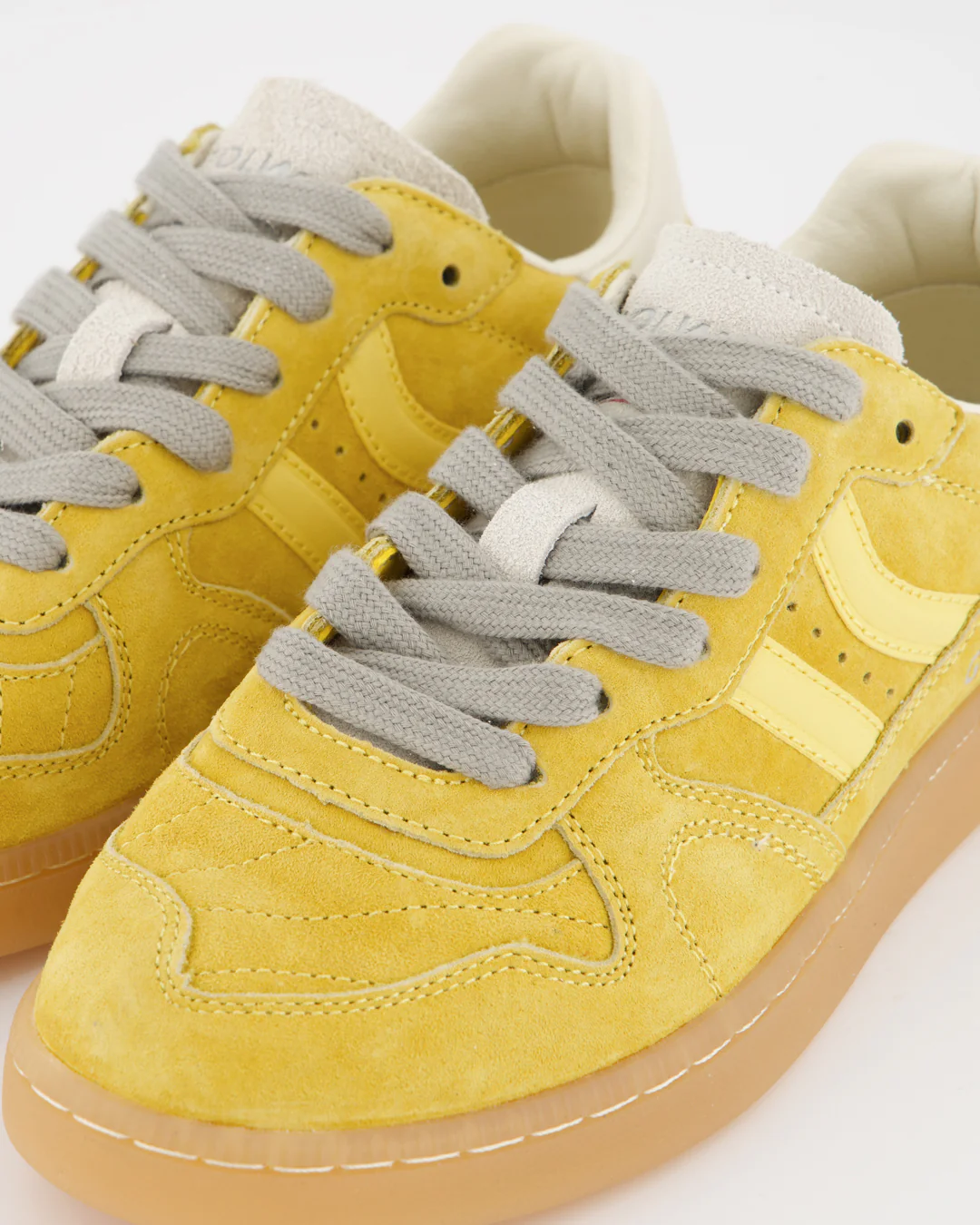 Coolway Goal - Zapatillas de piel amarillas - Image 5