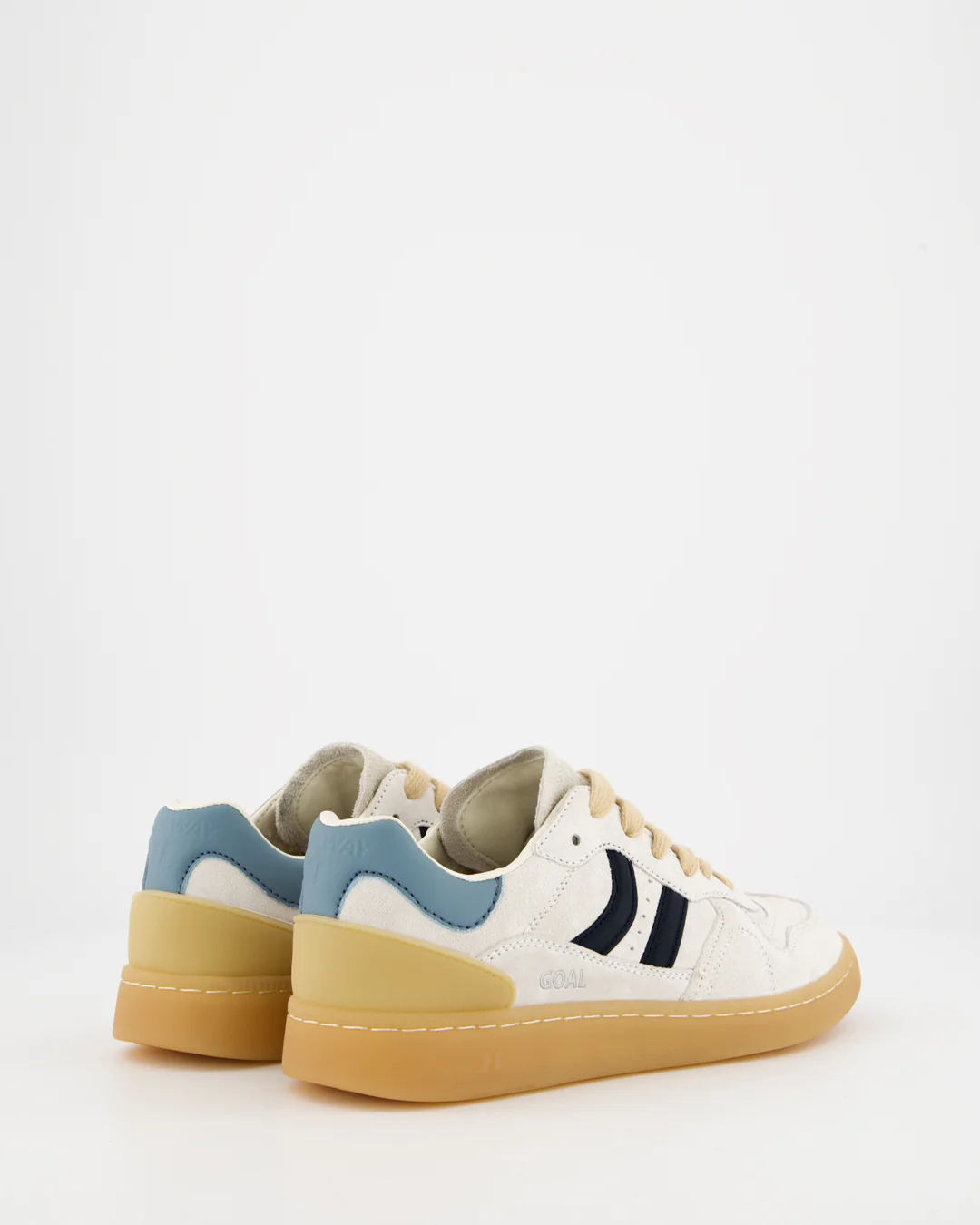 Coolway Goal - Zapatillas de piel grises - Image 3