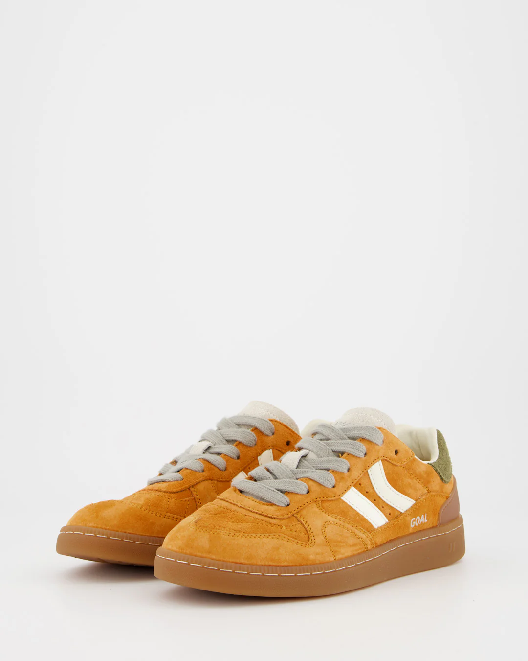 Coolway Goal - Zapatillas de piel naranjas - Image 2