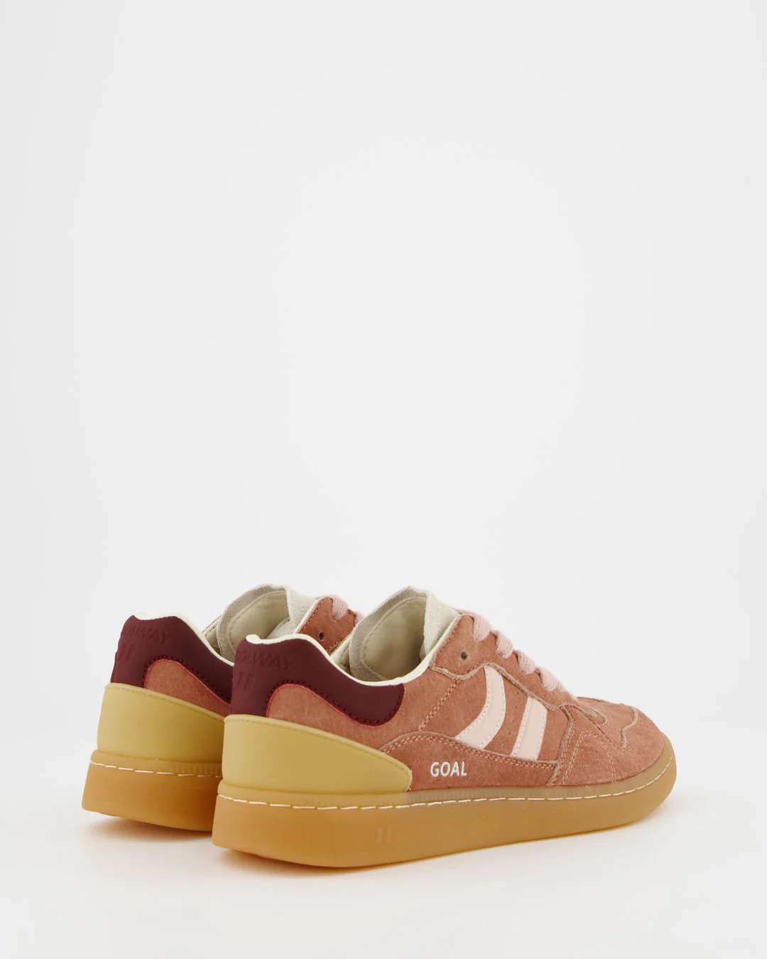 Coolway Goal - Zapatillas de piel rojo claro - Image 5