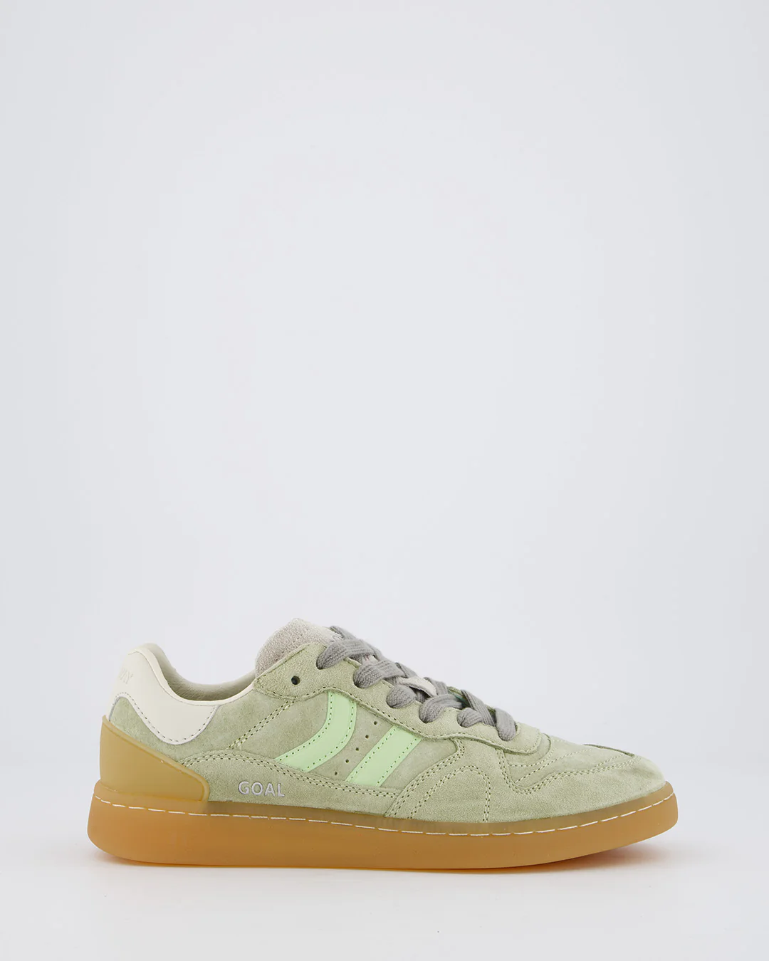 Coolway Goal - Zapatillas de piel verdes