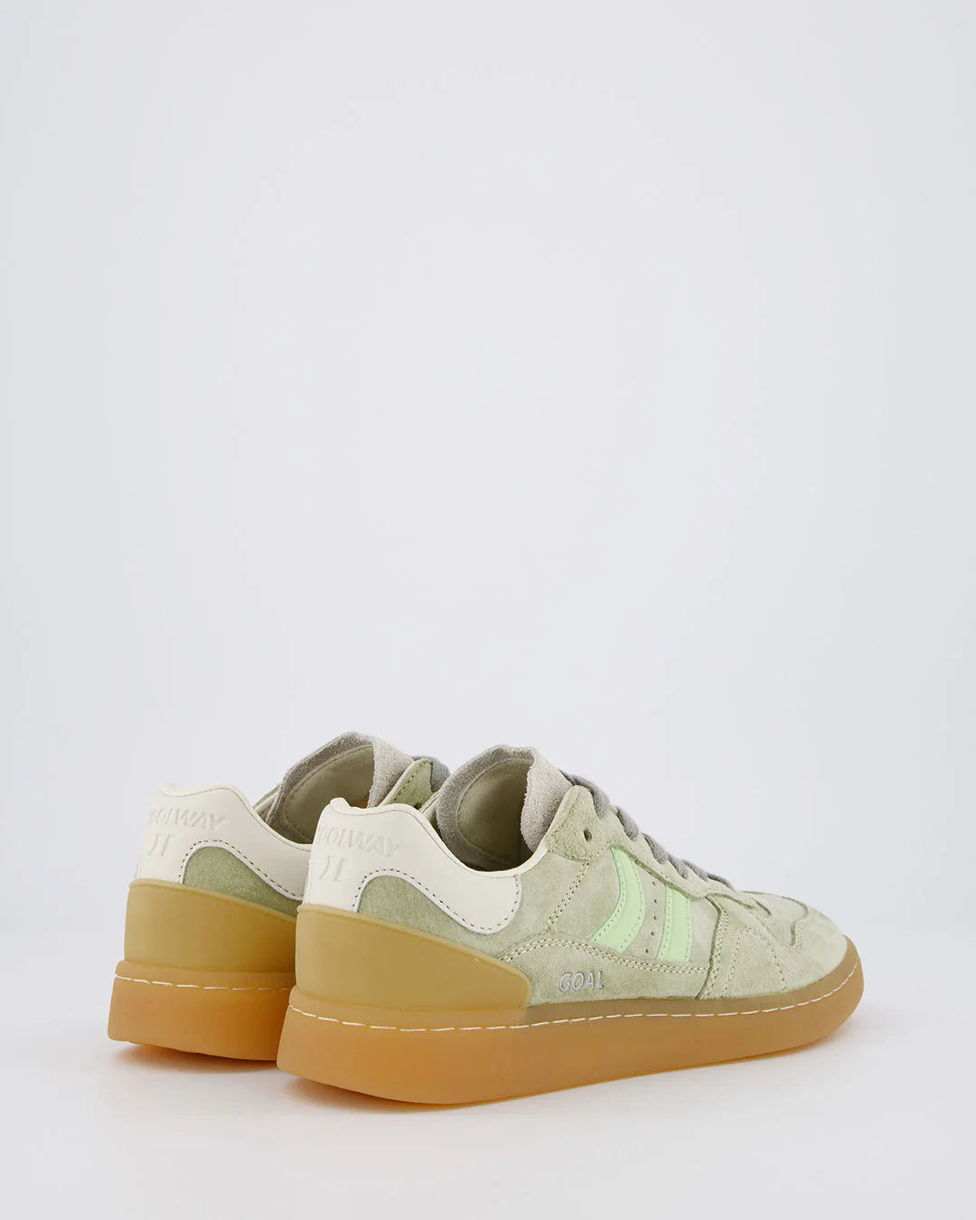Coolway Goal - Zapatillas de piel verdes - Image 4
