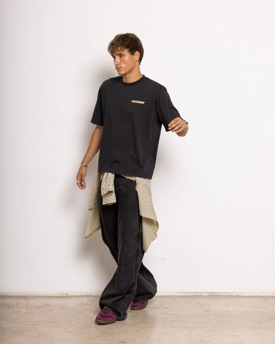 Coolway Iconic Black T-Shirt - Camiseta de manga corta - Image 2