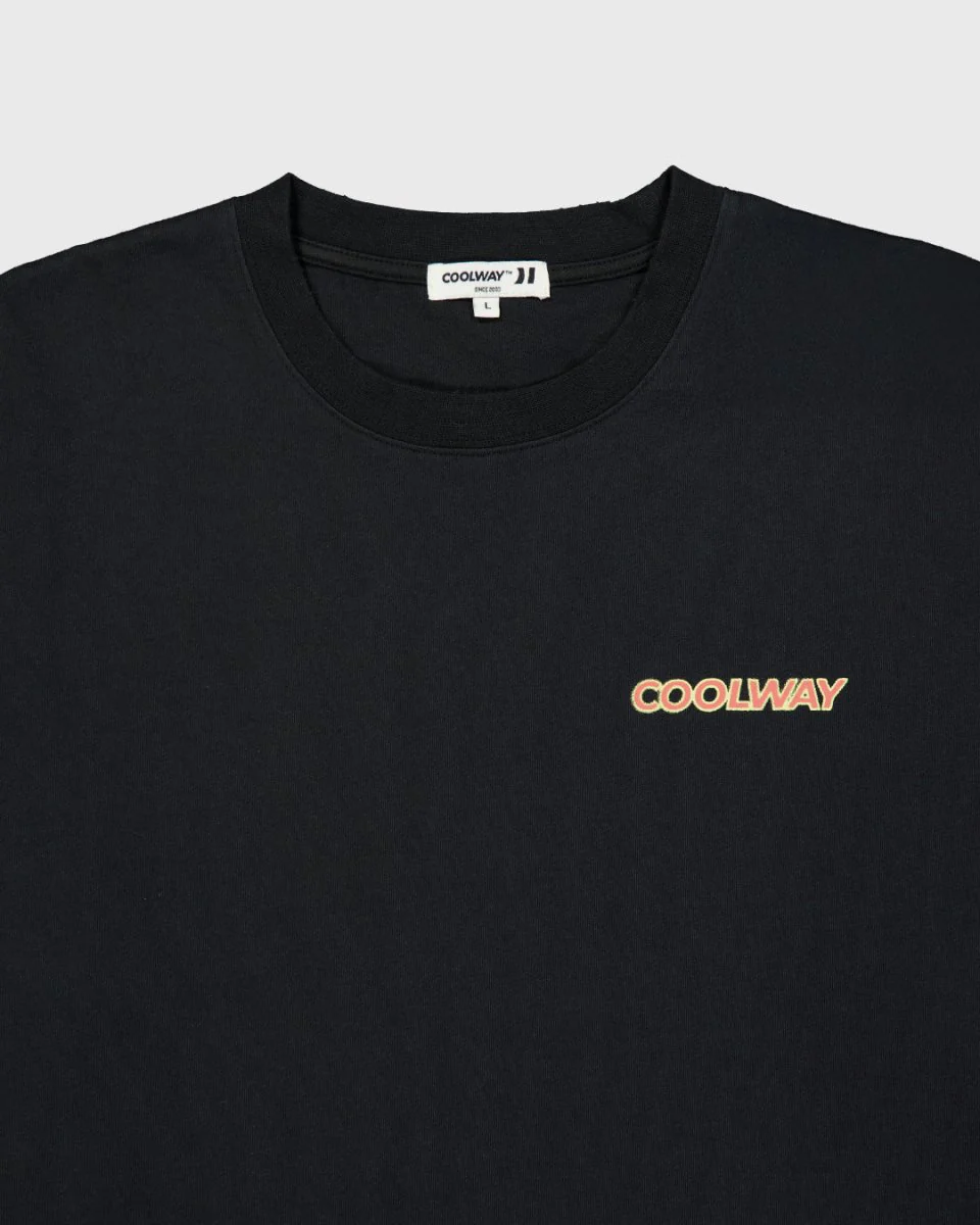 Coolway Iconic Black T-Shirt - Camiseta de manga corta - Image 5