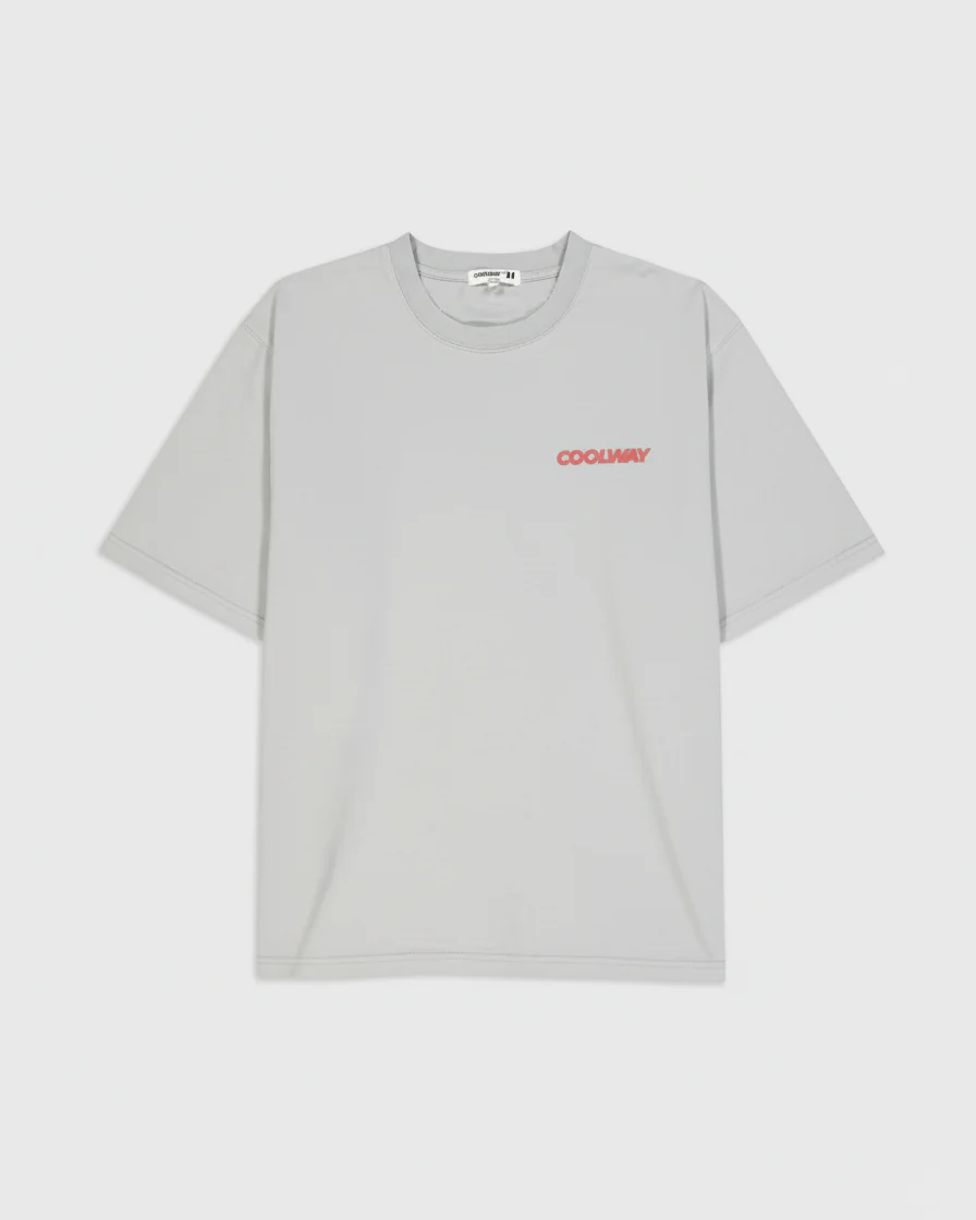 Coolway Iconic Grey T-Shirt - Camiseta de manga corta