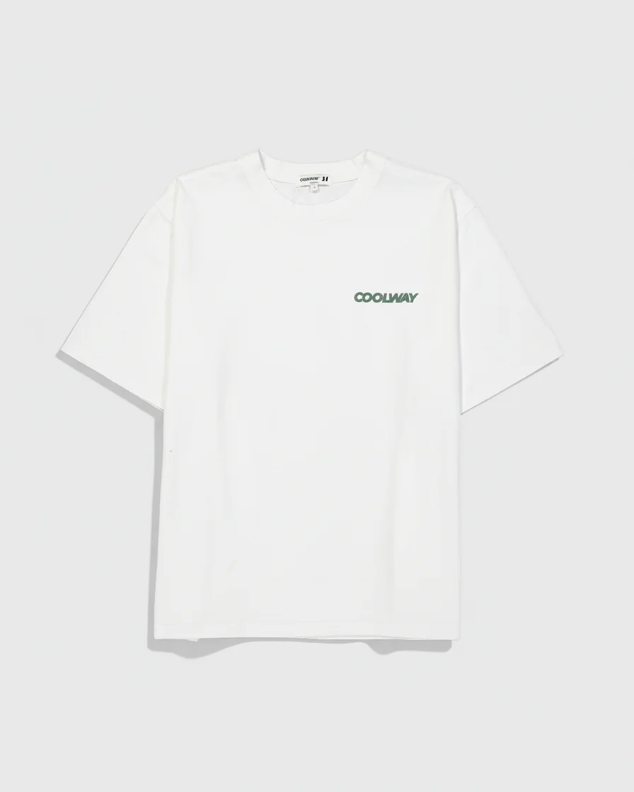 Coolway Iconic White T-Shirt - Camiseta blanca de manga corta