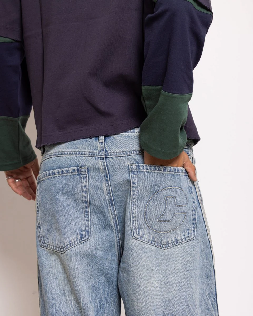 Coolway Loose Navy Jeans - Vaqueros de corte relajado - Image 2