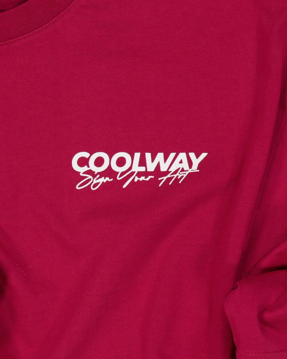 Coolway Red Double Sleeve - Camiseta doble manga - Image 3