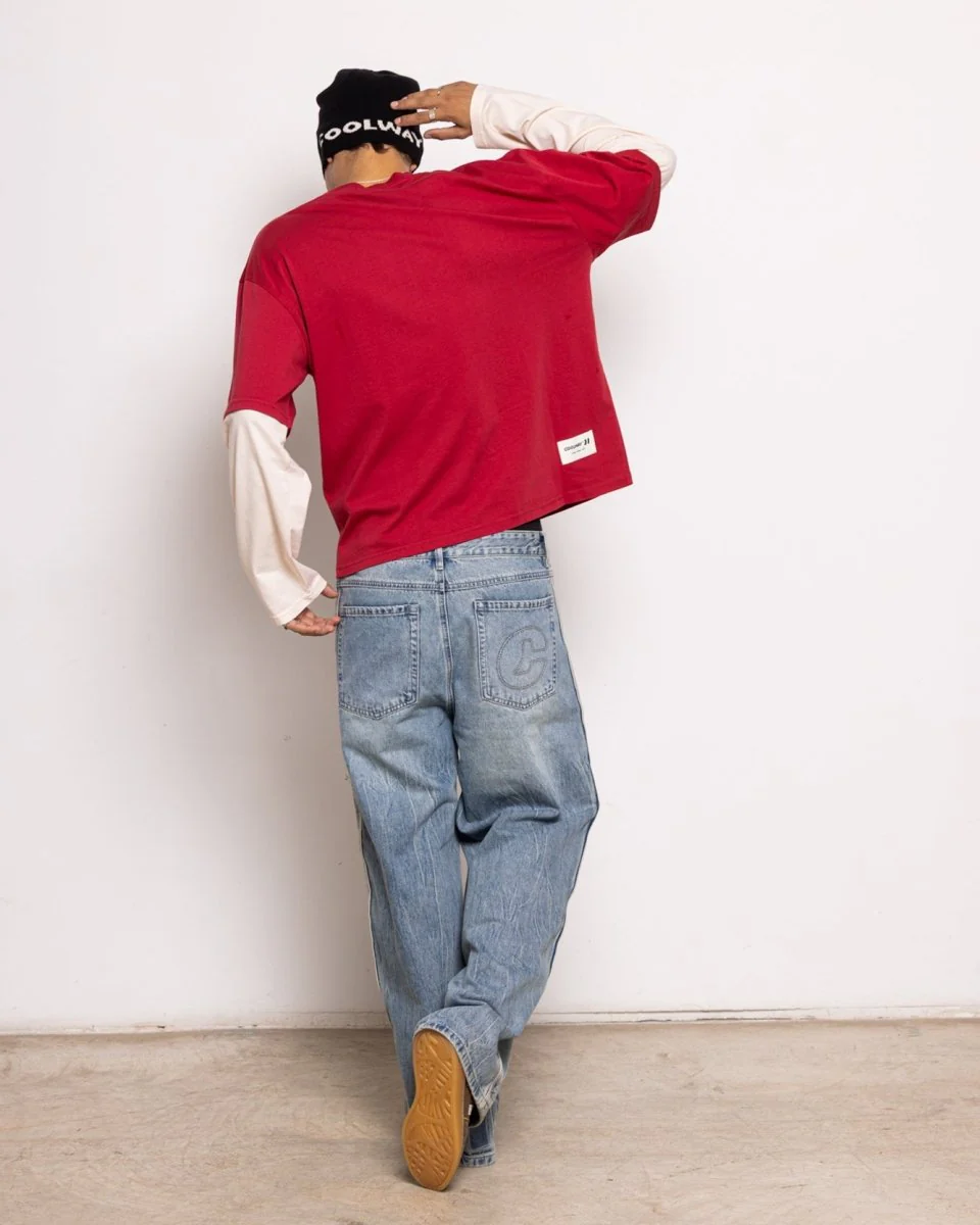 Coolway Red Double Sleeve - Camiseta doble manga - Image 4