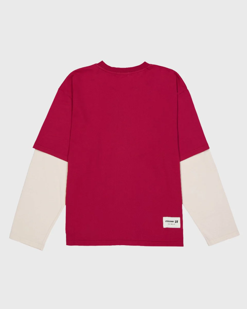 Coolway Red Double Sleeve - Camiseta doble manga - Image 5