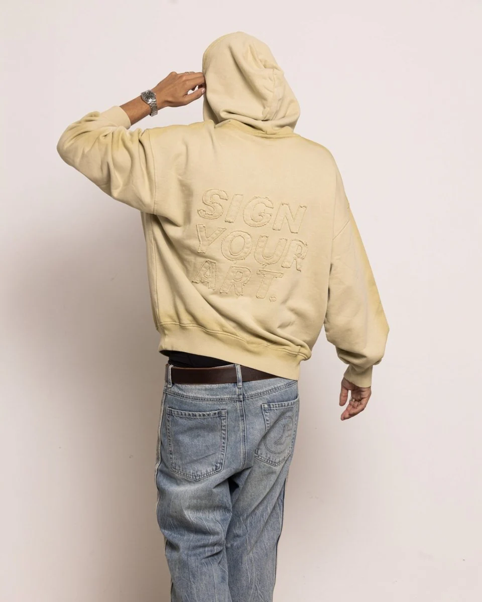 Coolway Washed Green Hoodie - Sudadera con capucha - Image 5