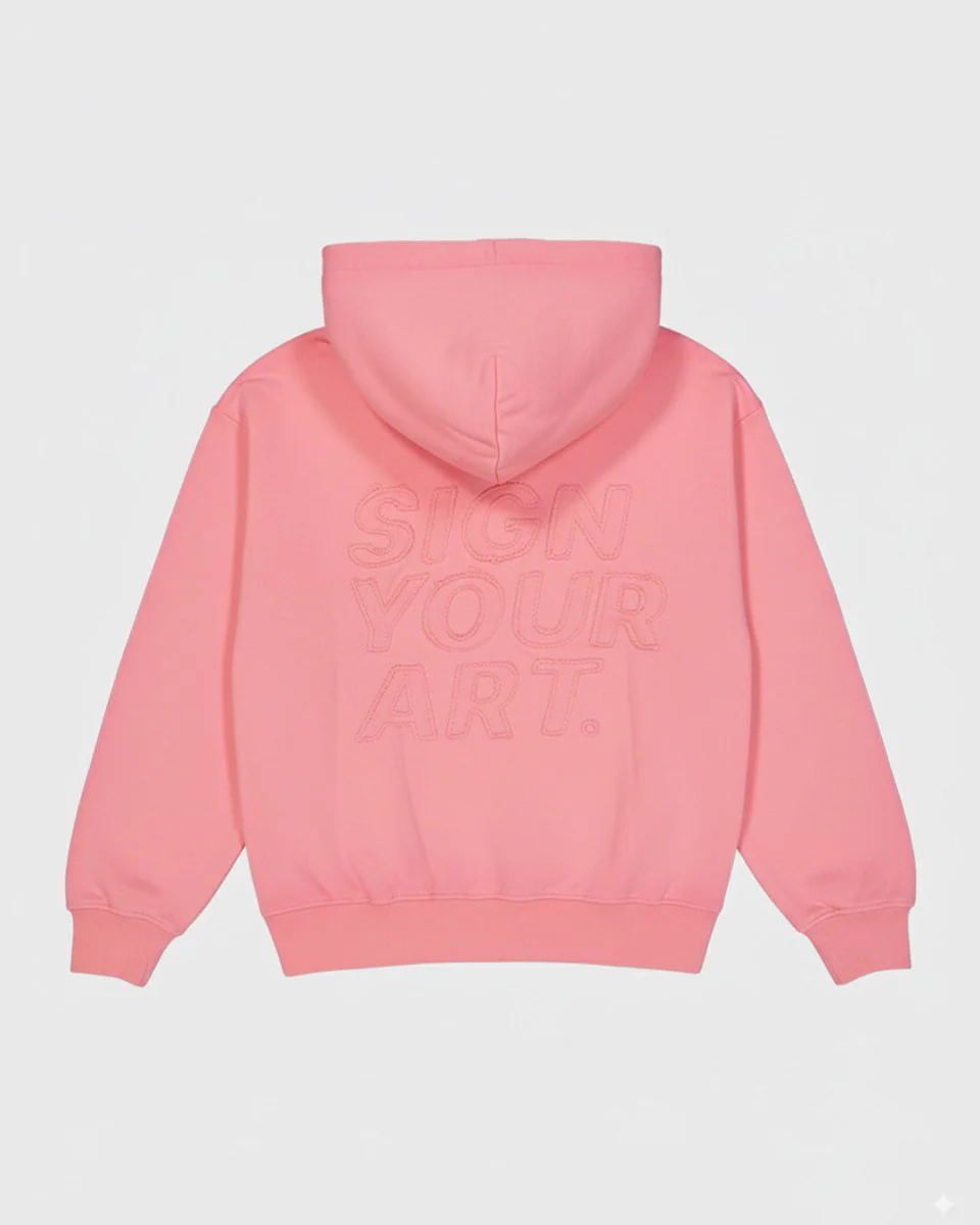 Coolway Washed Pink Hoodie - Sudadera con capucha - Image 2