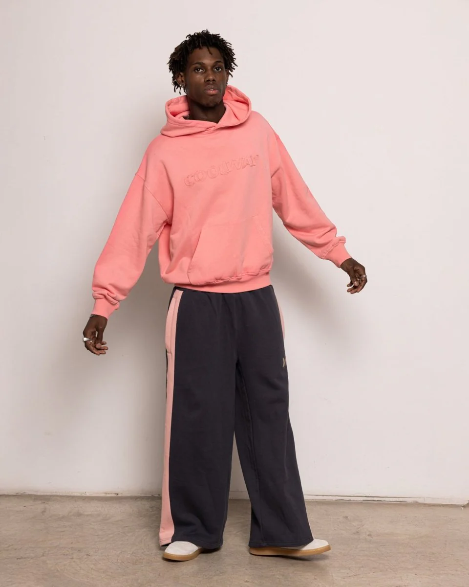 Coolway Washed Pink Hoodie - Sudadera con capucha - Image 3