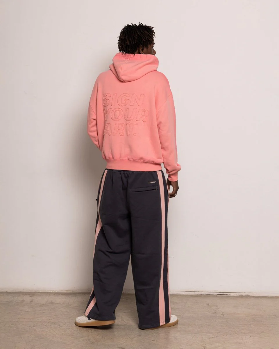 Coolway Washed Pink Hoodie - Sudadera con capucha - Image 5
