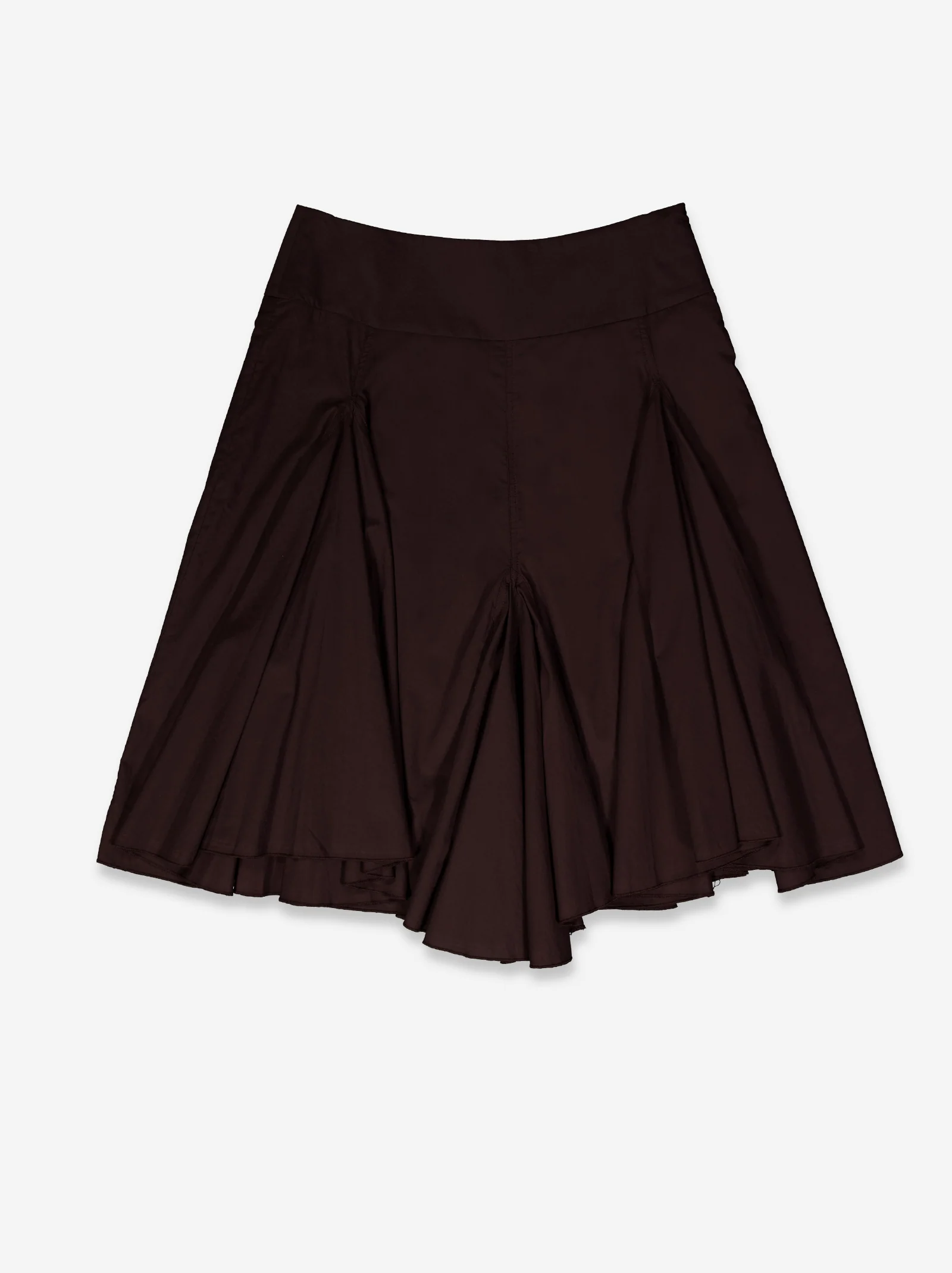 Falda midi con pliegues de vuelo - Carrie - Image 4