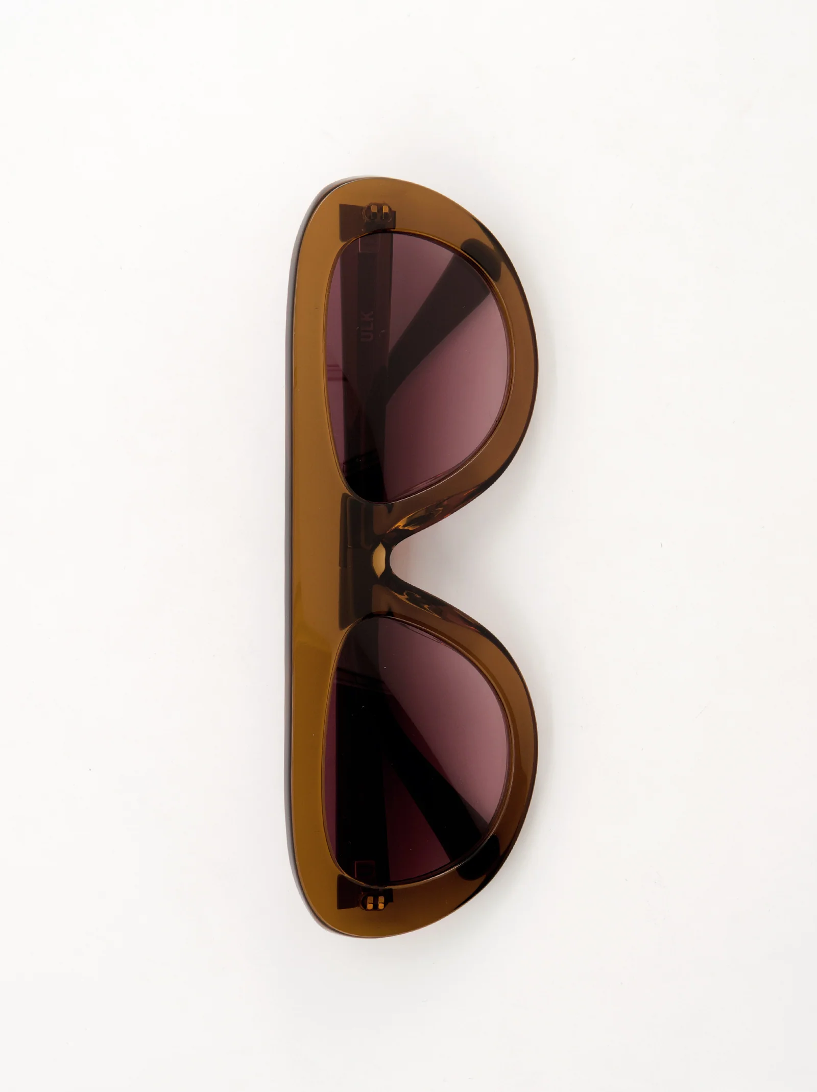 Gafas de sol ámbar con lente rosa degradada - Brera - Image 4