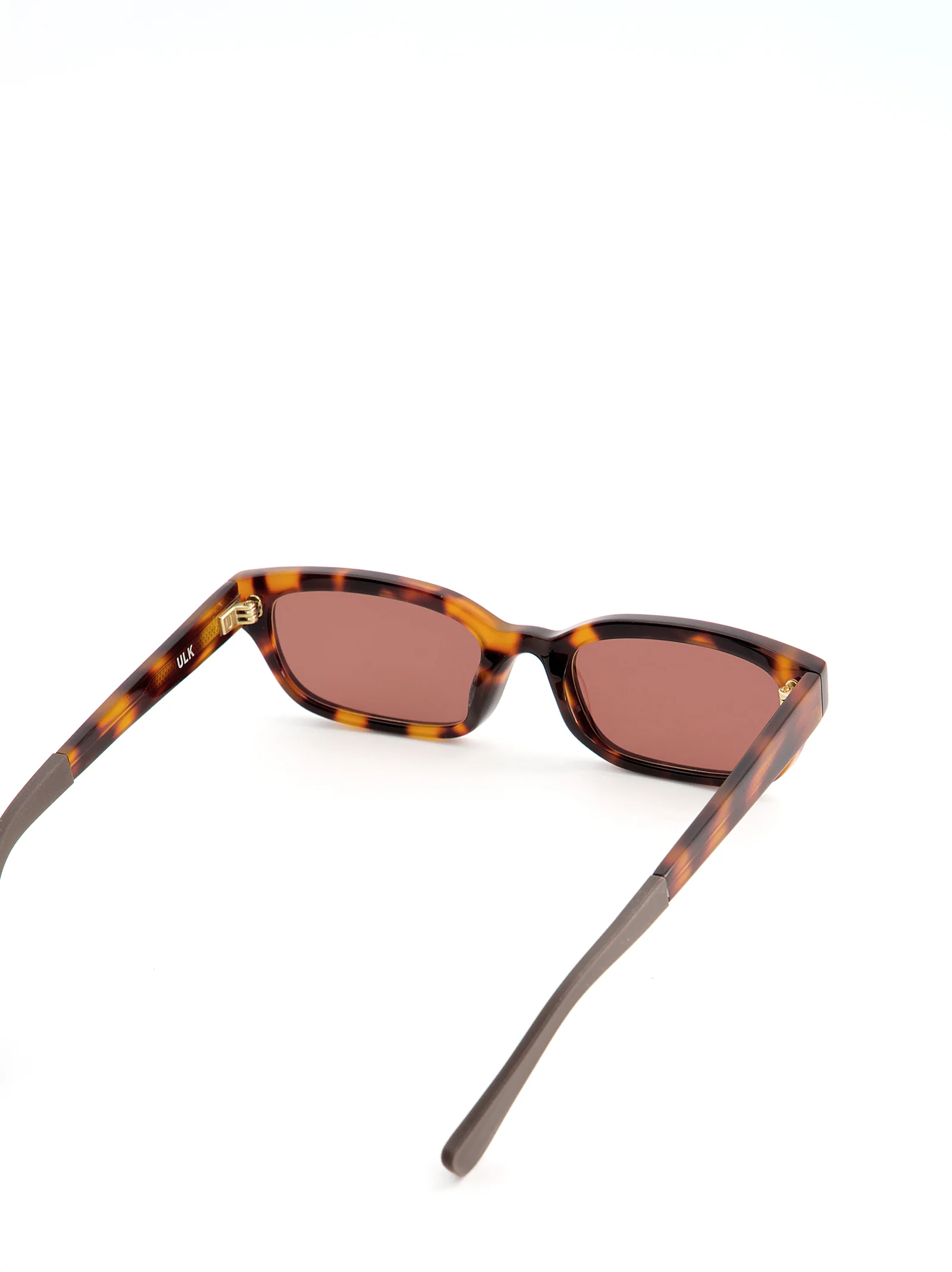 Gafas de sol carey rectangulares con lente rosado - Saint - Image 2