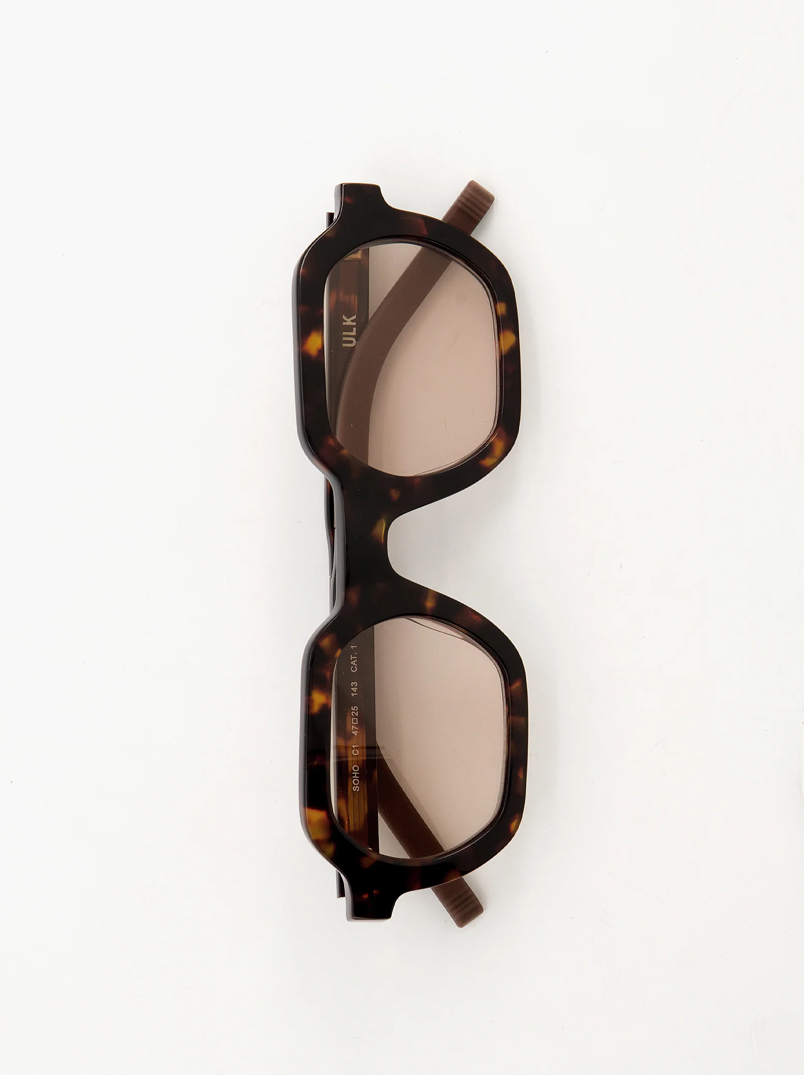 Gafas de sol carey rectangulares lente clara - Soho - Image 4