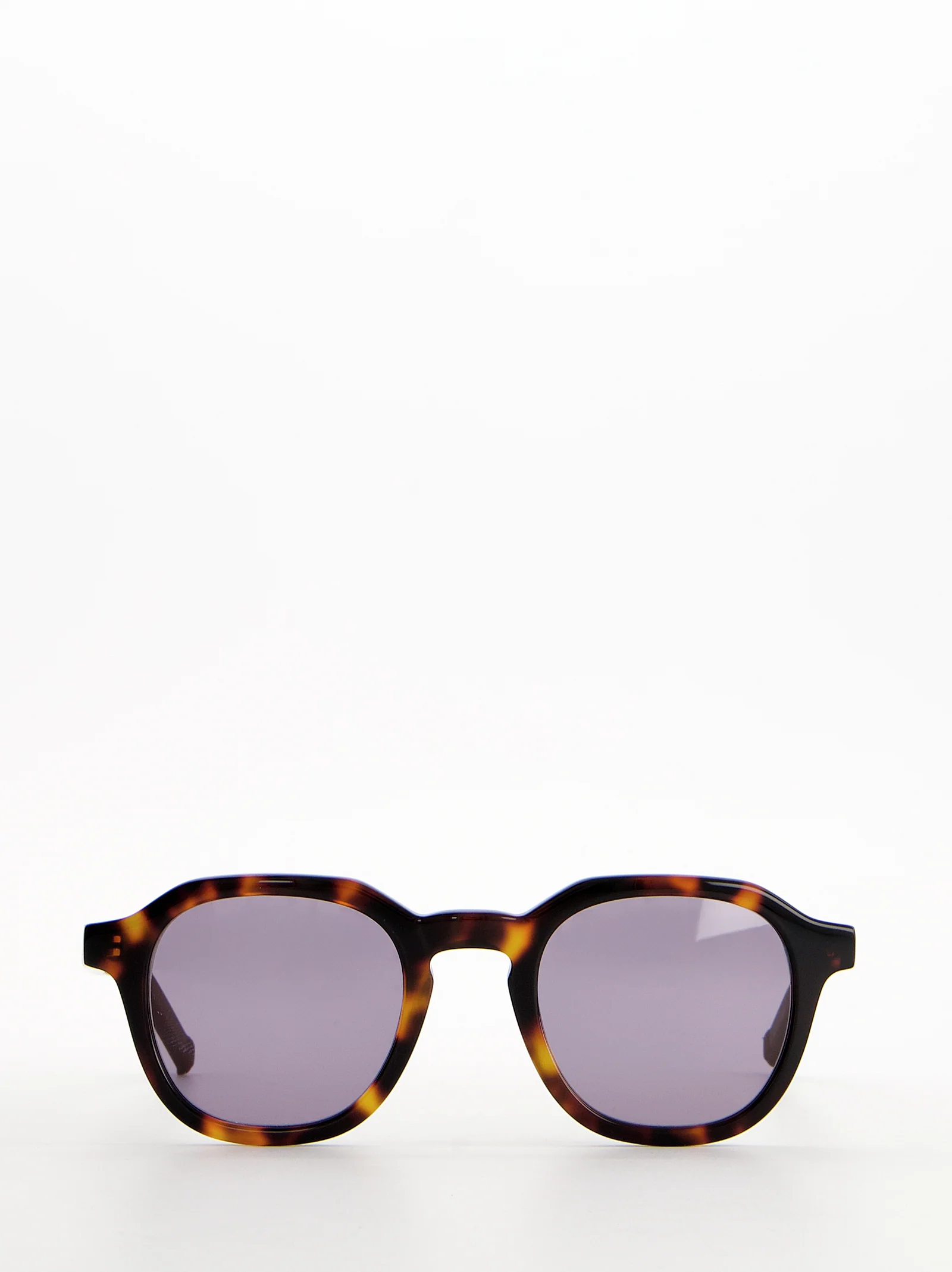 Gafas de sol carey redondas con lente lila - Bowie