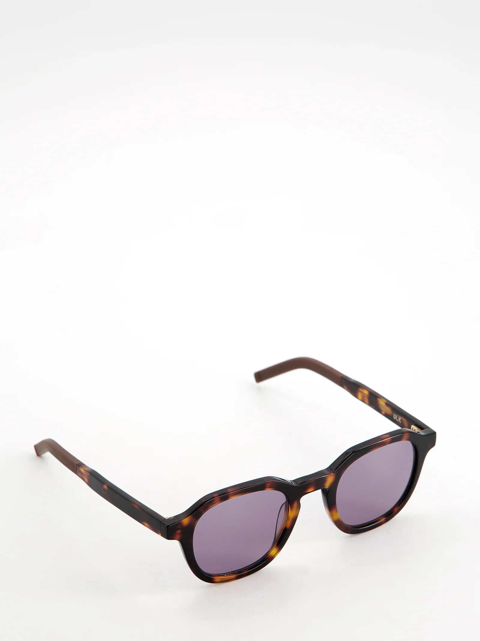 Gafas de sol carey redondas con lente lila - Bowie - Image 2