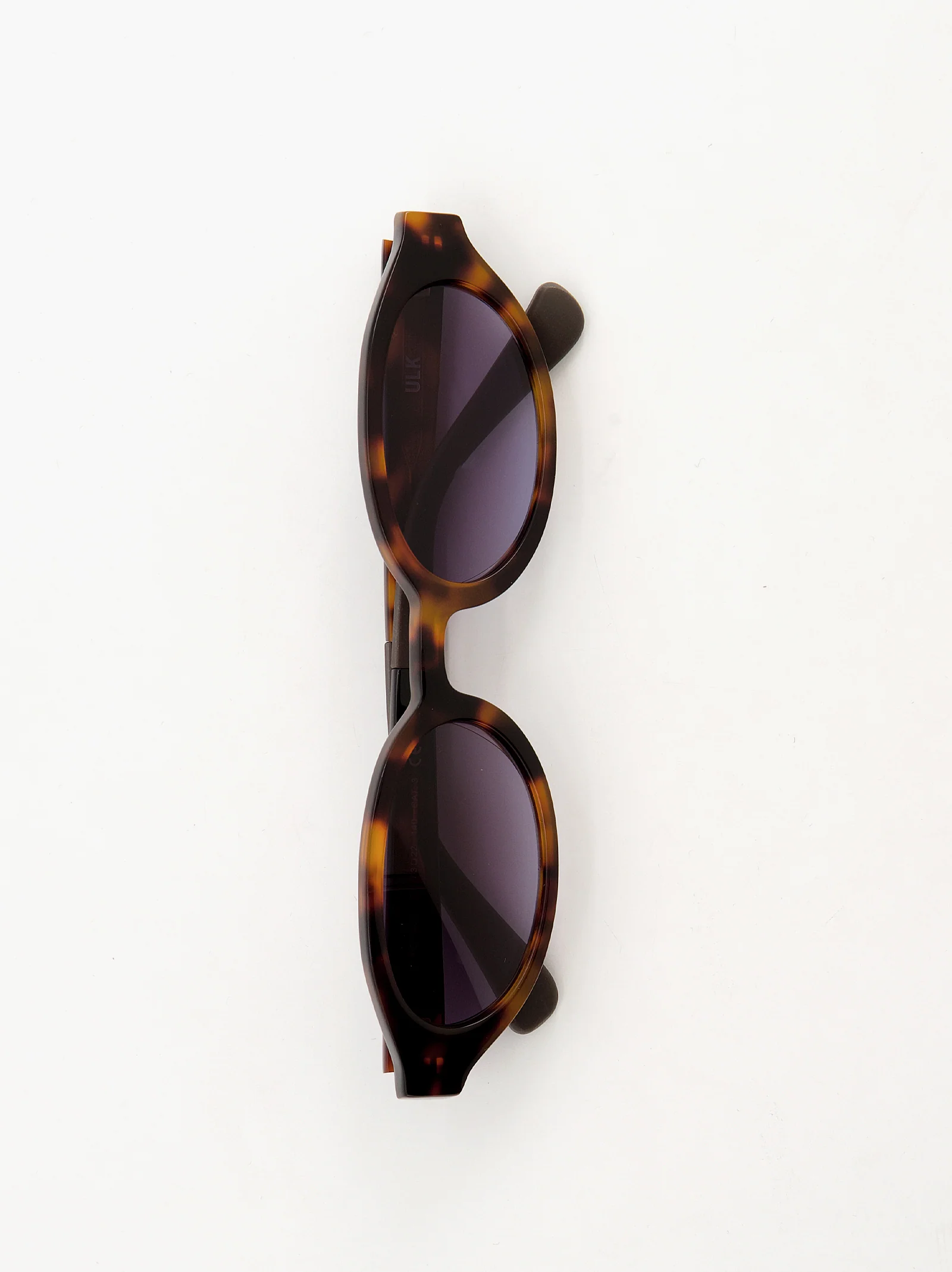 Gafas de sol ovaladas carey con lente lila - Newcom - Image 2