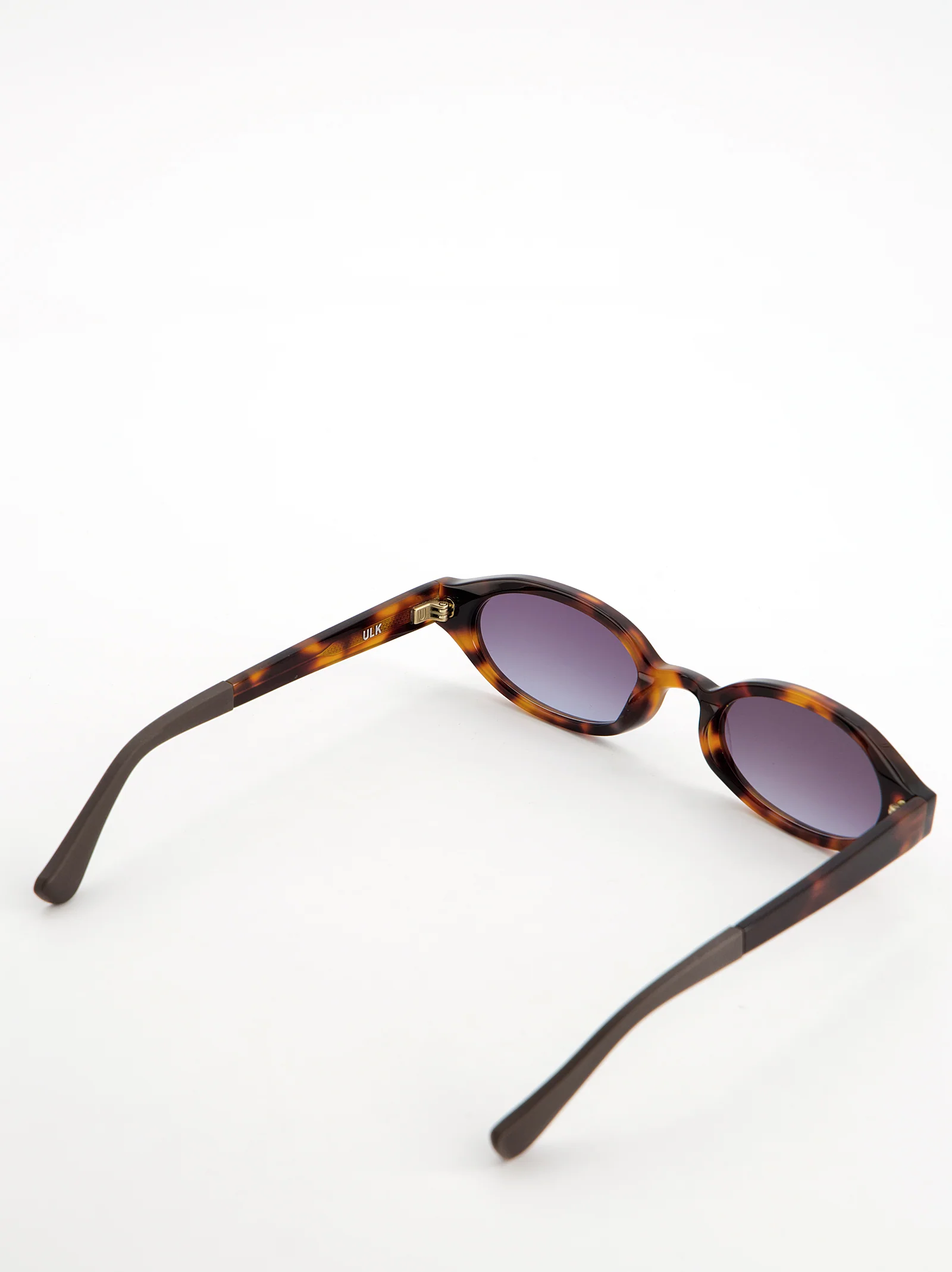 Gafas de sol ovaladas carey con lente lila - Newcom - Image 3