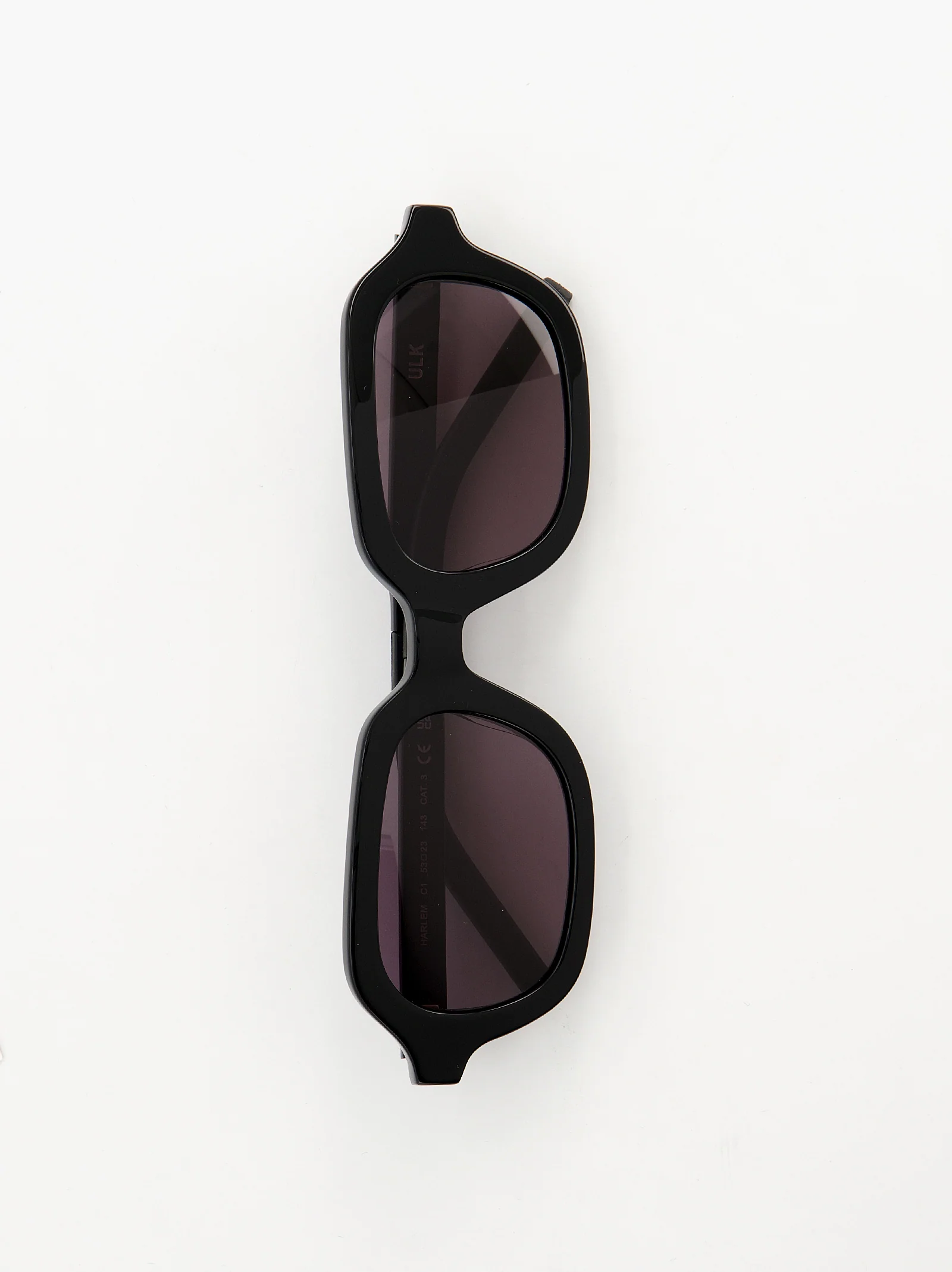 Gafas de sol rectangulares negras con lente lila - Harlem - Image 5
