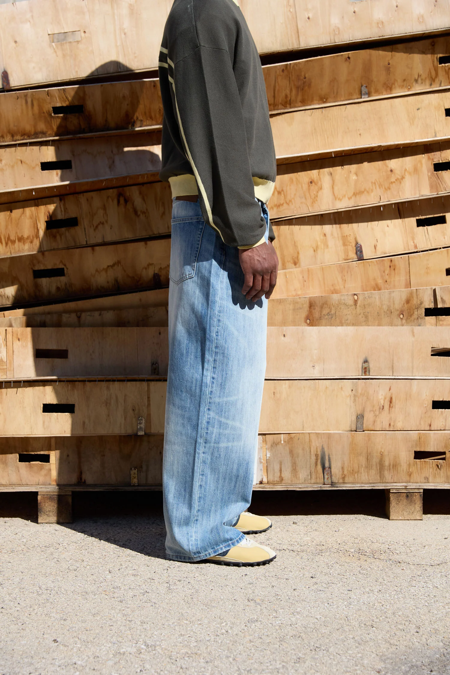 Jeans baggy efecto desgastado - Bagy - Image 2